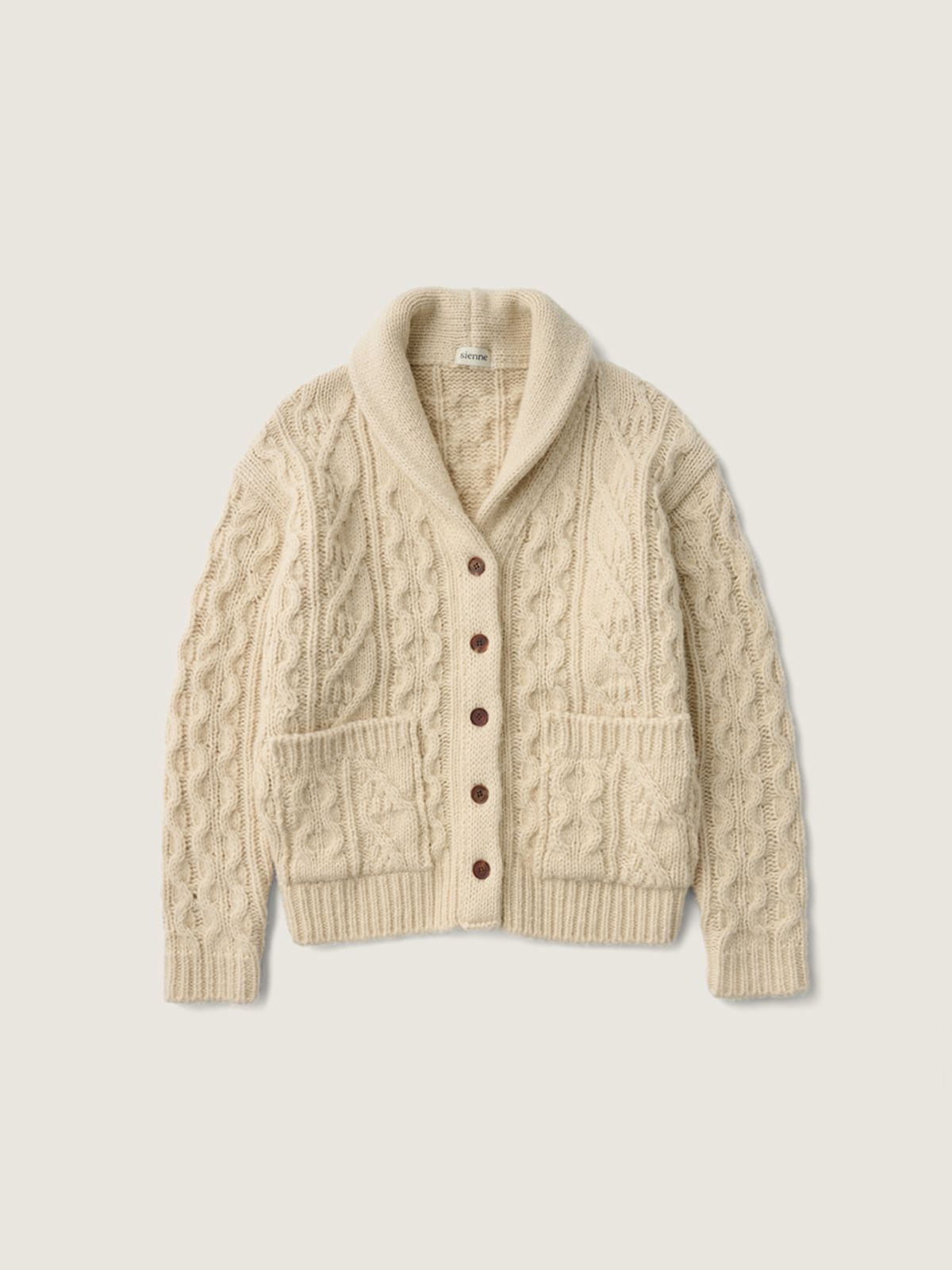 시엔느(SIENNE) Grand Papa Cardigan (Cream)