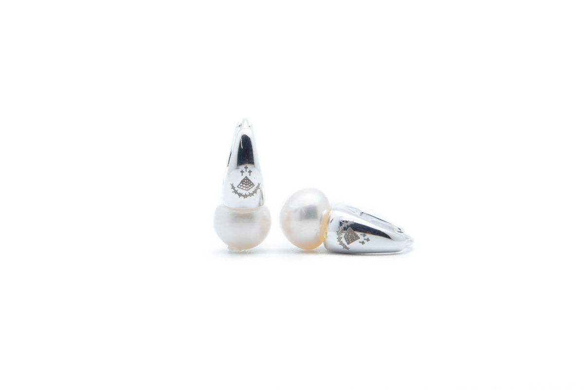 프리카 주얼리(FRICA JEWELRY) 진주 실버 귀걸이
