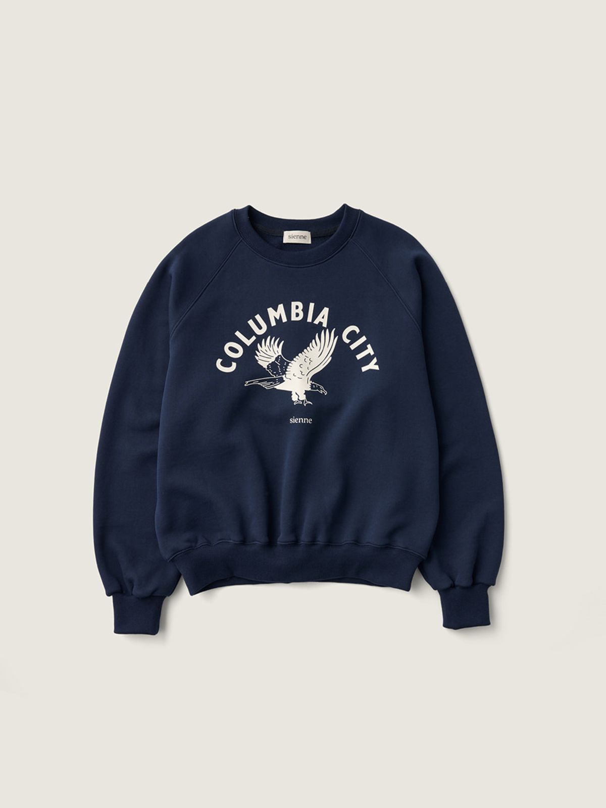 시엔느(SIENNE) Columbia Sweatshirt (Navy)