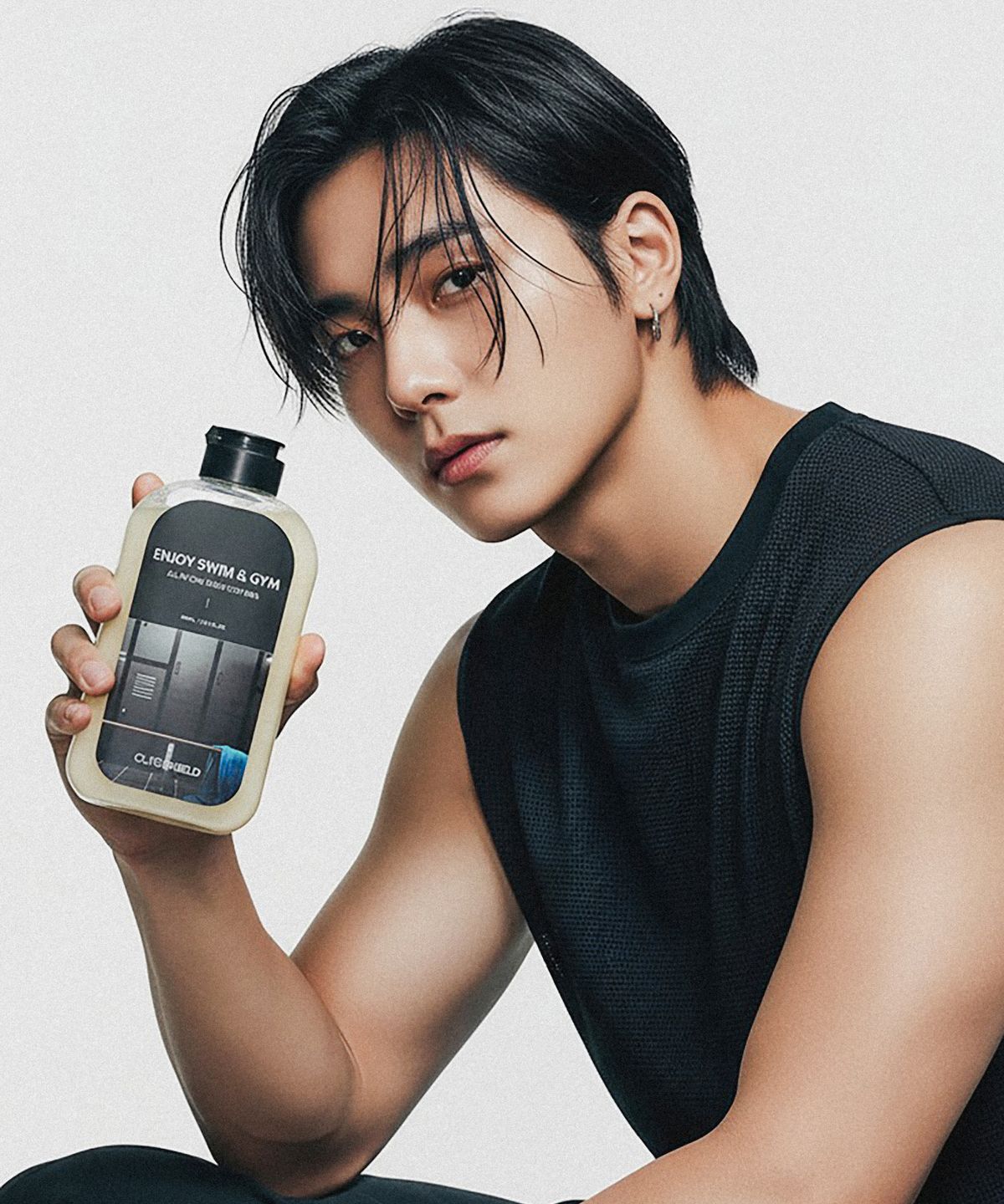 큐어실드(CURESHIELD) 인조이스윔 & 짐 올인원 워시 포맨 500ml