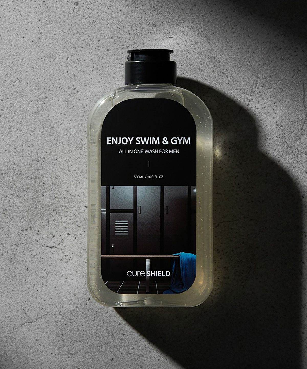 큐어실드(CURESHIELD) 인조이스윔 & 짐 올인원 워시 포맨 500ml