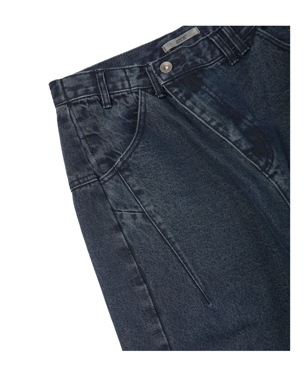 이티씨이(ETCE) ENGINEERED DENIM PANTS (DARK BLUE)
