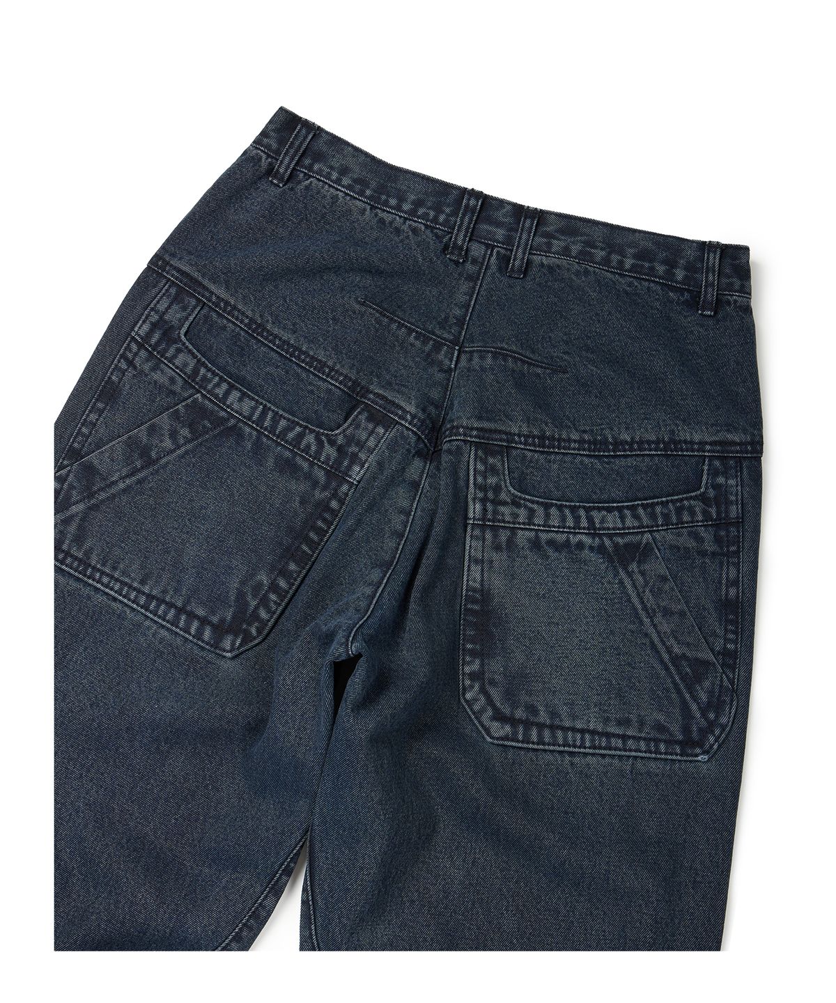 이티씨이(ETCE) ENGINEERED DENIM PANTS (DARK BLUE)