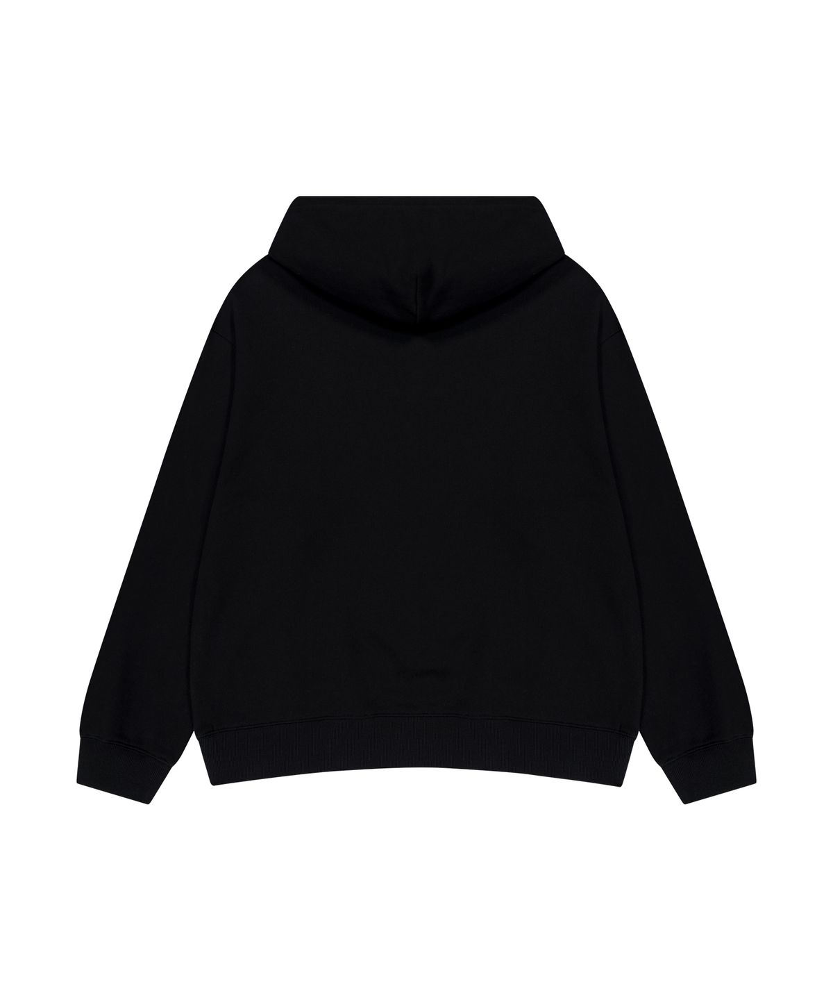 엘엠알(LMR) 부클 심볼 로고 포인트 후드 BLACK