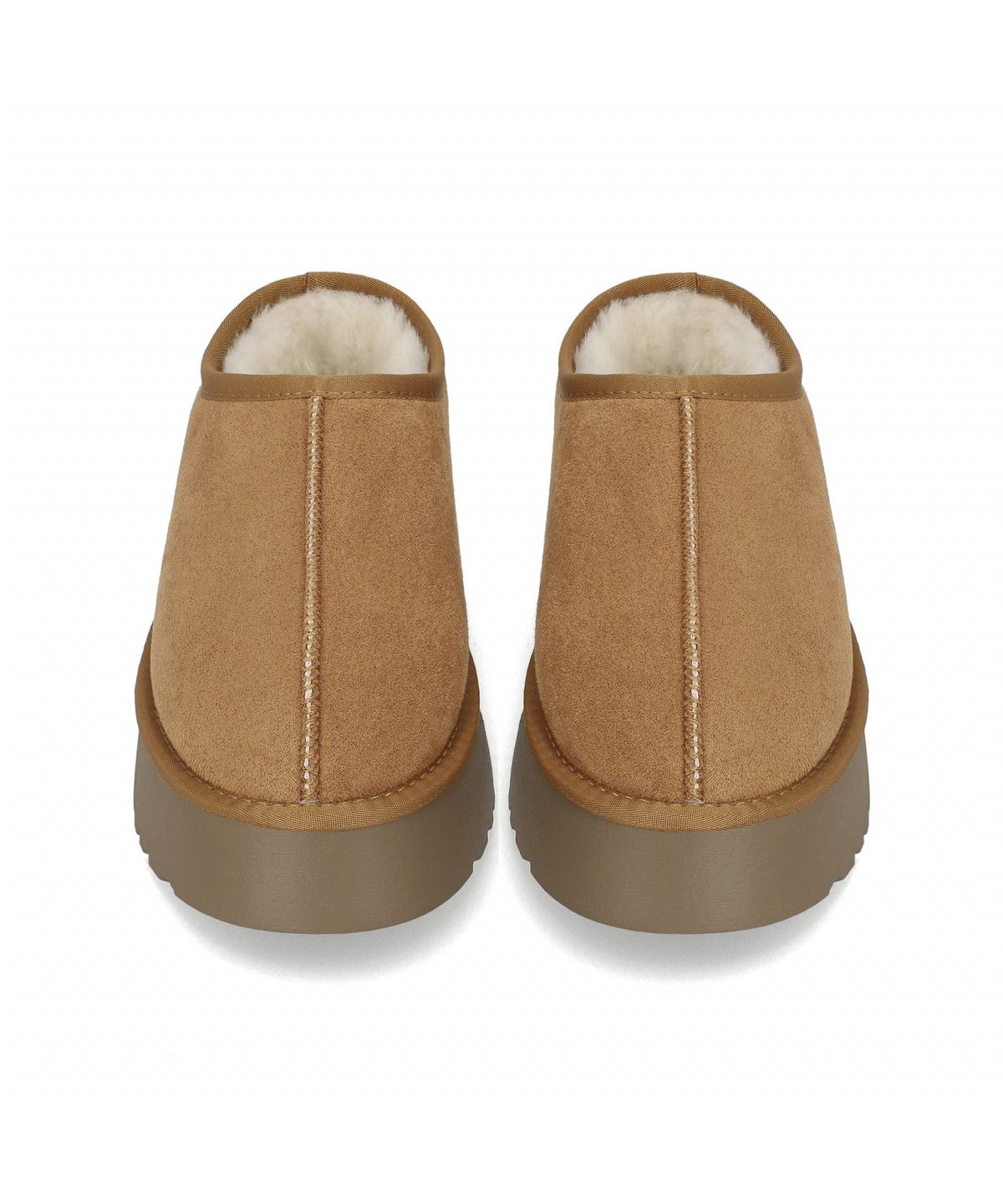 엘칸토(ELCANTO) 마쯔 여성 캐주얼 퍼 플랫폼 뮬 4.5cm LCWC66M54V