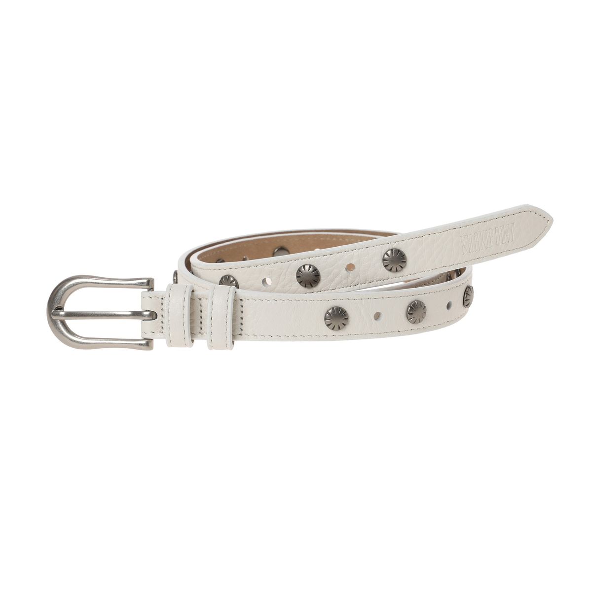 카키포인트(KHAKIPOINT) Stud Belt (ver.1)_white