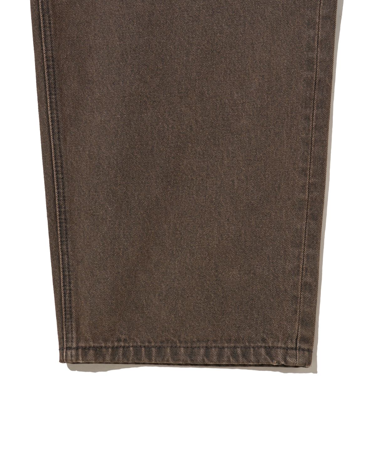 핍스 모터사이클(PHYPS MOTORCYCLE) Wing Logo Denim Pants Brown