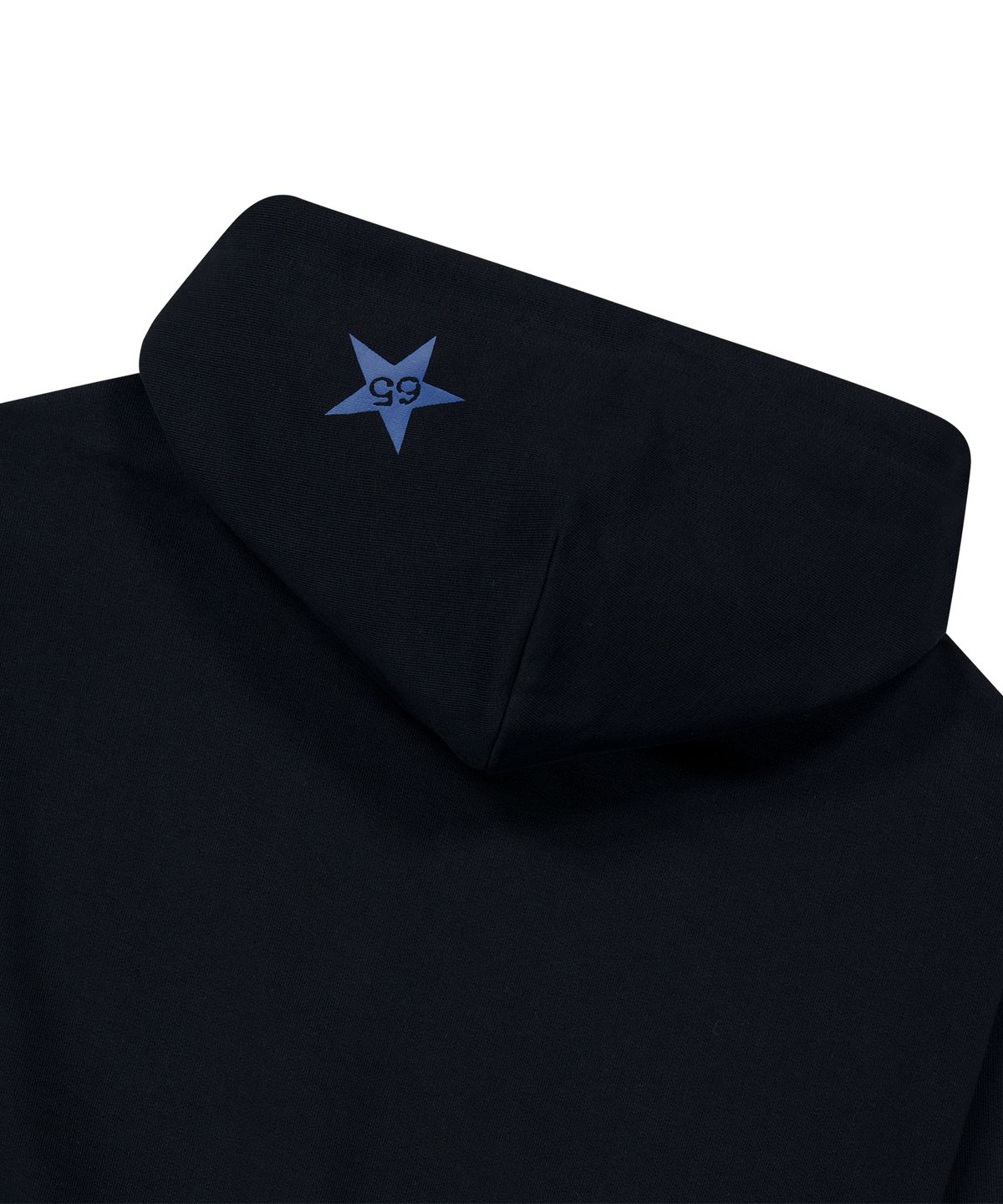 엘엠알(LMR) 풀 레터링 스타 포인트 후드 BLACK