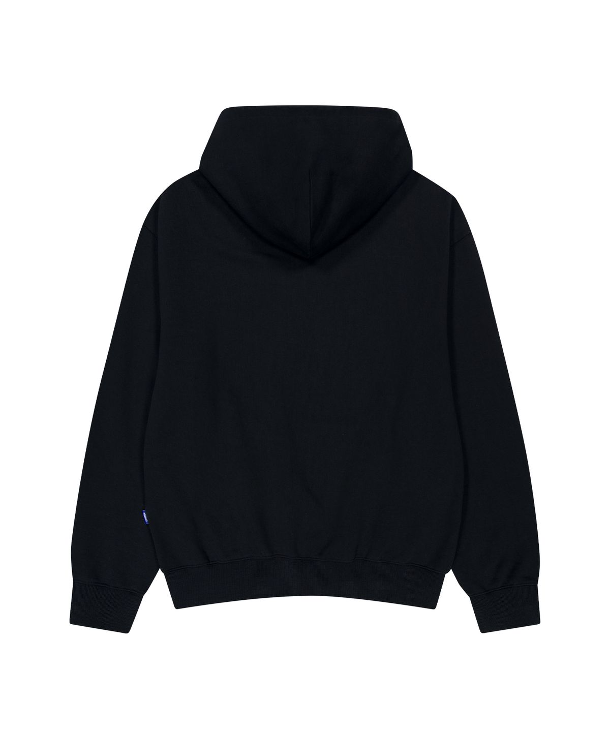 엘엠알(LMR) 레터링 로고 아플리케 후드 BLACK