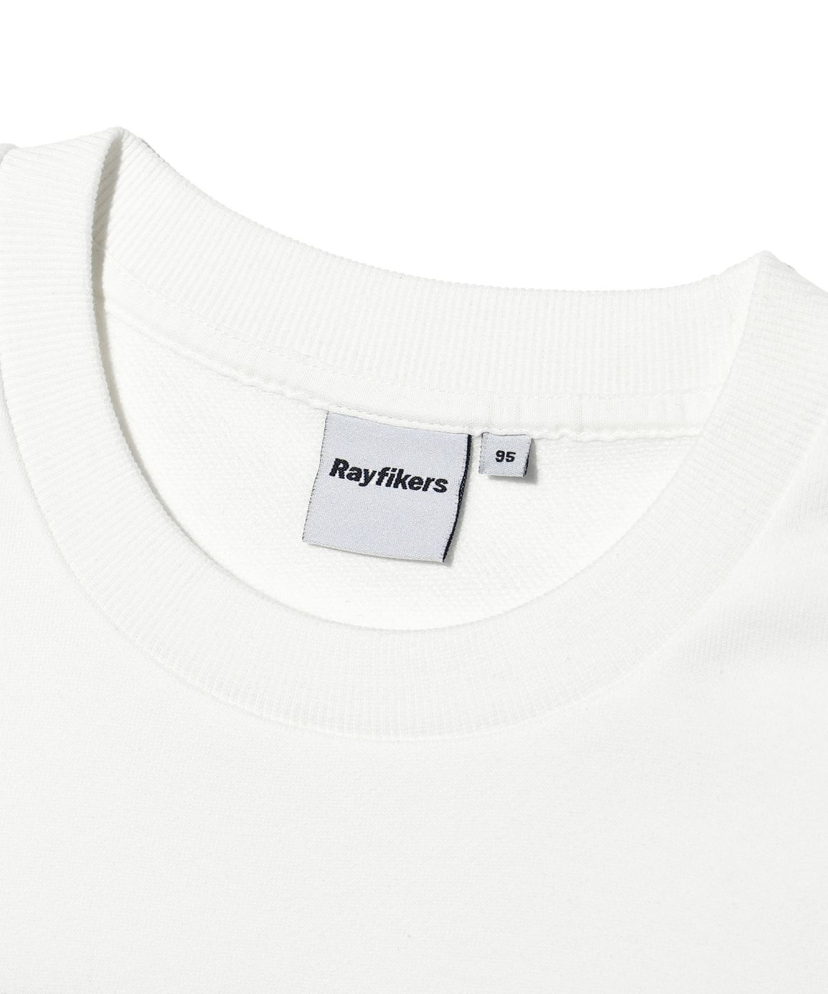레이피커스(RAYFIKERS) 블리스 로고 패치 맨투맨 MQ6TU137_OFF WHITE