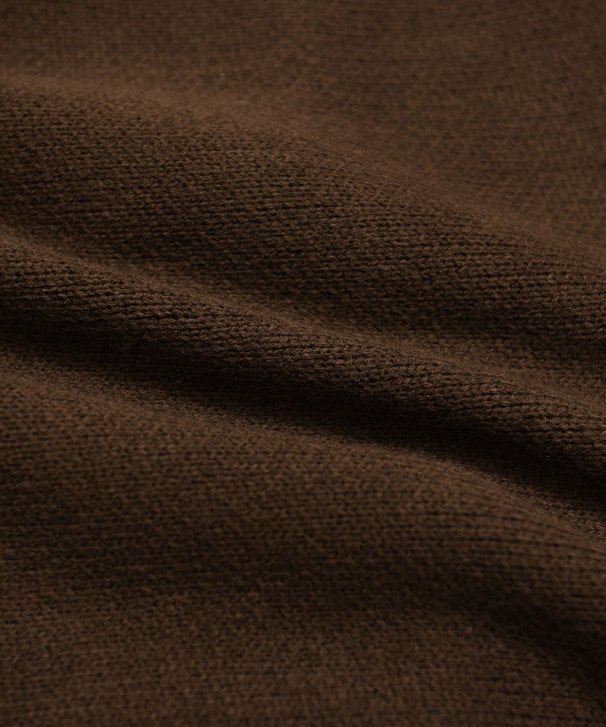 핍스 모터사이클(PHYPS MOTORCYCLE) Big Logo Knit Zip-up Brown