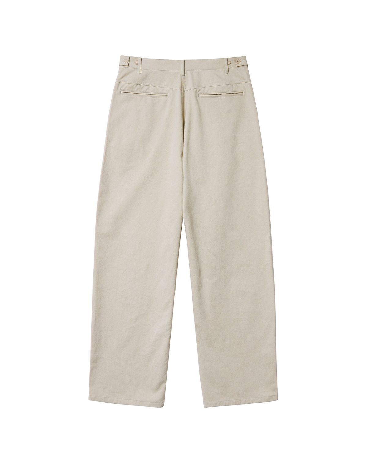 미세키서울 맨(MISEKISEOUL MEN) Semi wide fatigue pants IVORY