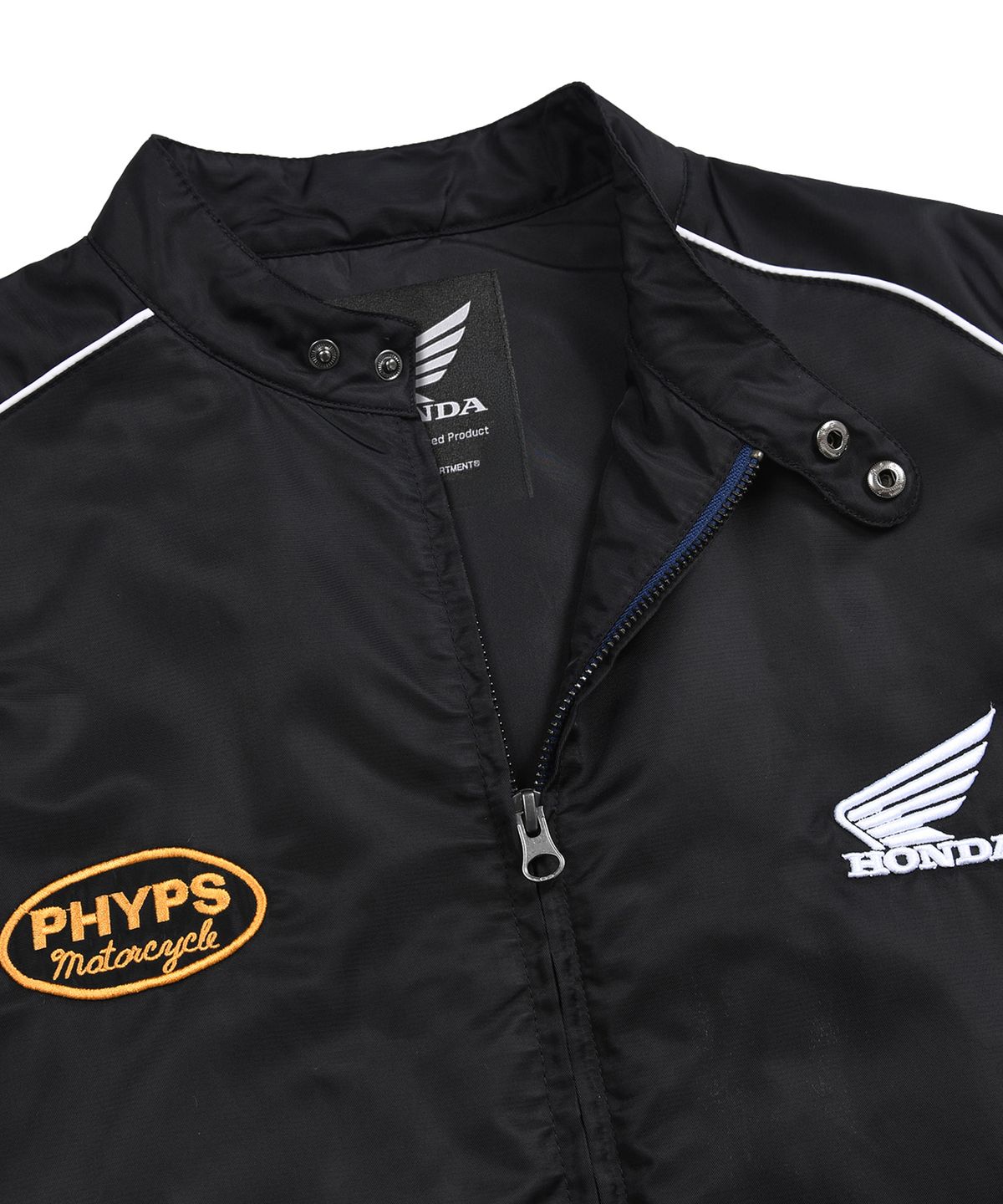 핍스 모터사이클(PHYPS MOTORCYCLE) Honda Racing Blouson_Black
