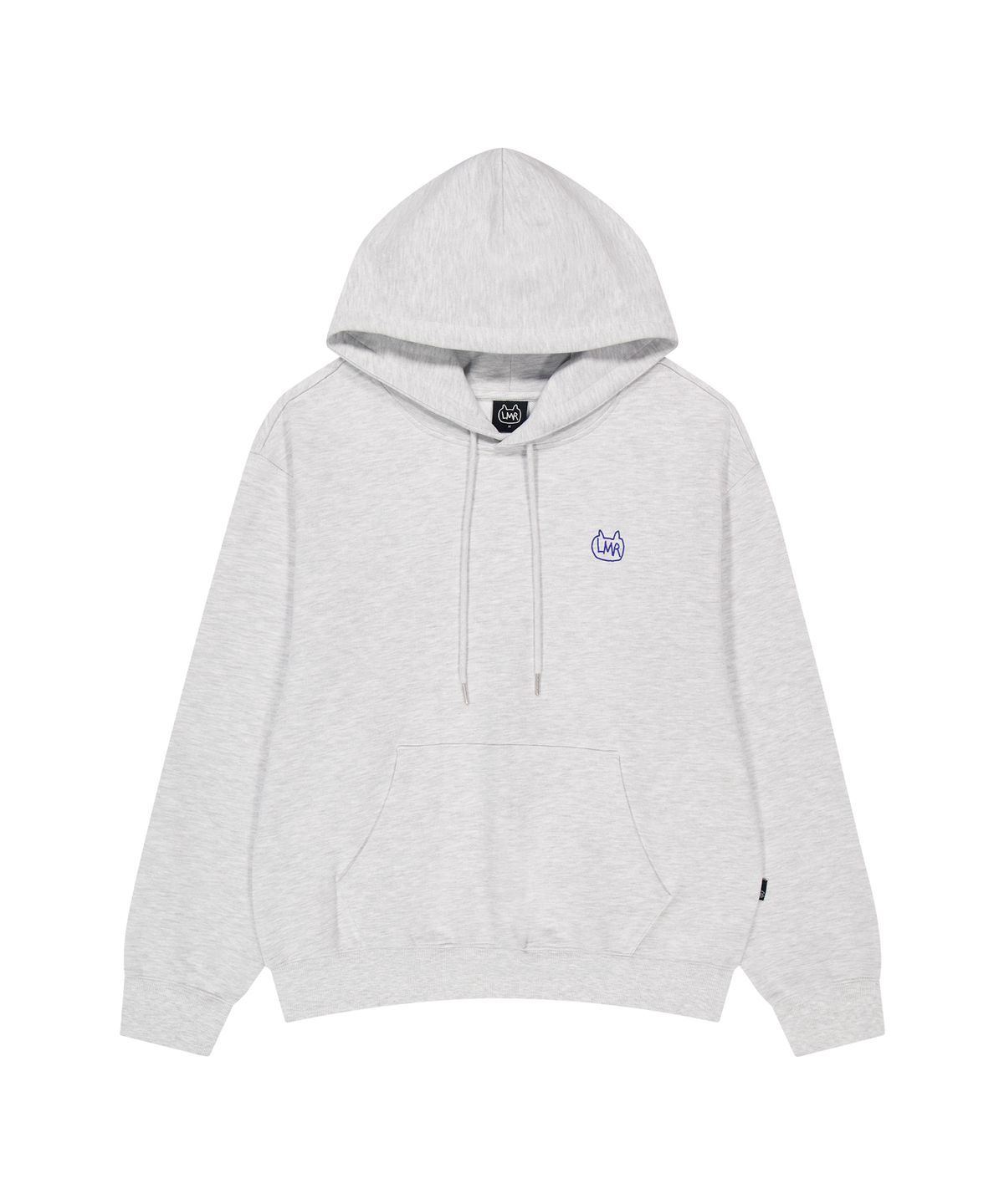 엘엠알(LMR) 심볼 로고 드로잉 그래픽 후드 LIGHT GREY