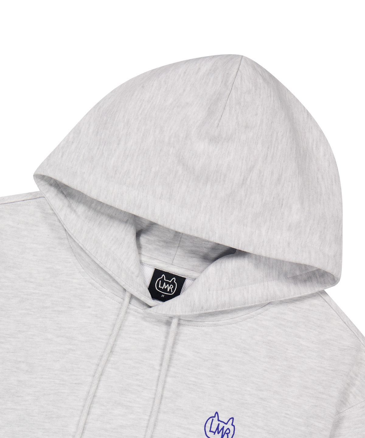 엘엠알(LMR) 심볼 로고 드로잉 그래픽 후드 LIGHT GREY