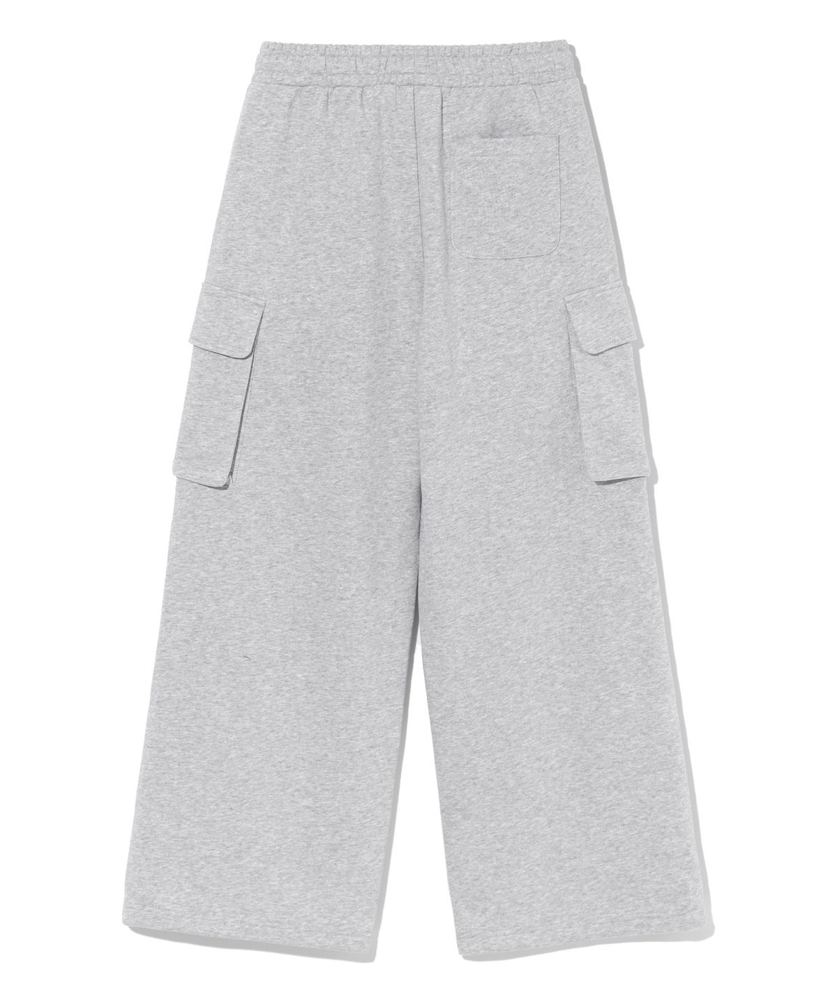 레이피커스(RAYFIKERS) 카고 와이드 스웨트 팬츠 MQ6PU182_MELANGE GREY
