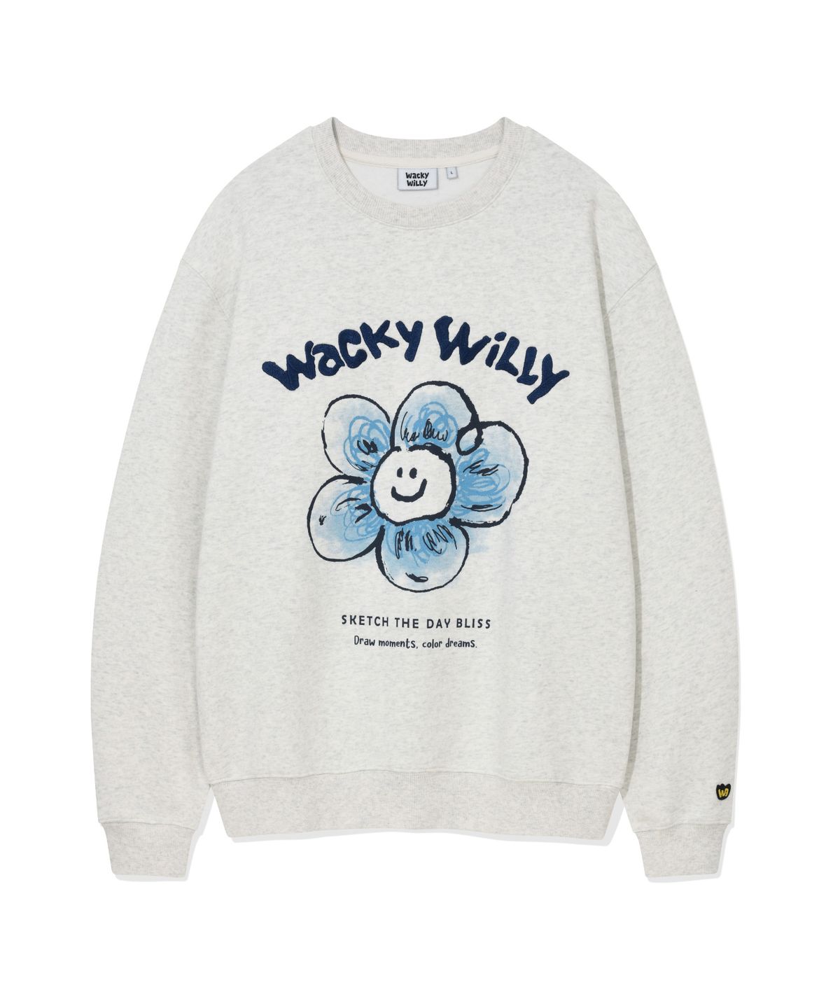 와키윌리(WACKY WILLY) 빅릴리 그래픽 맨투맨 (3 colors)