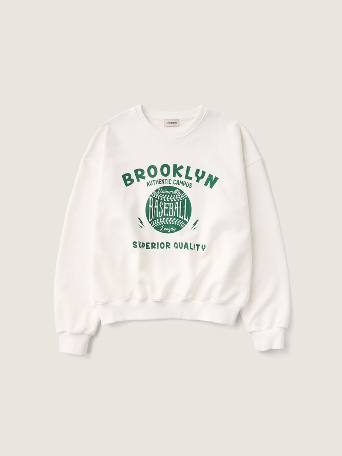 시엔느(SIENNE) Brooklyn Sweatshirt (White)