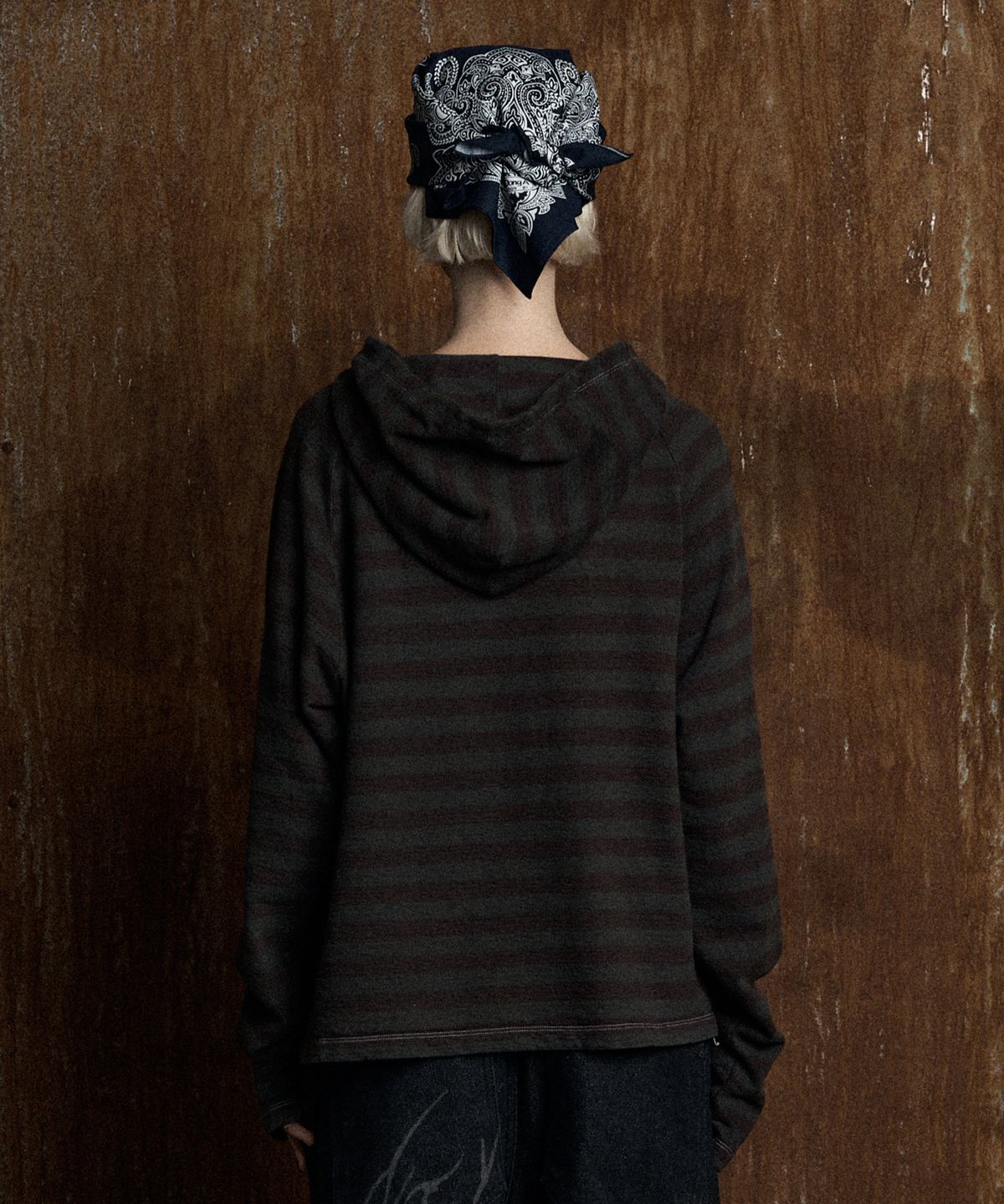 런던파퓸스 아카이브(LONDON PARFUMS ARCHIVE) STRIPE PIGMENT HOODIE RED