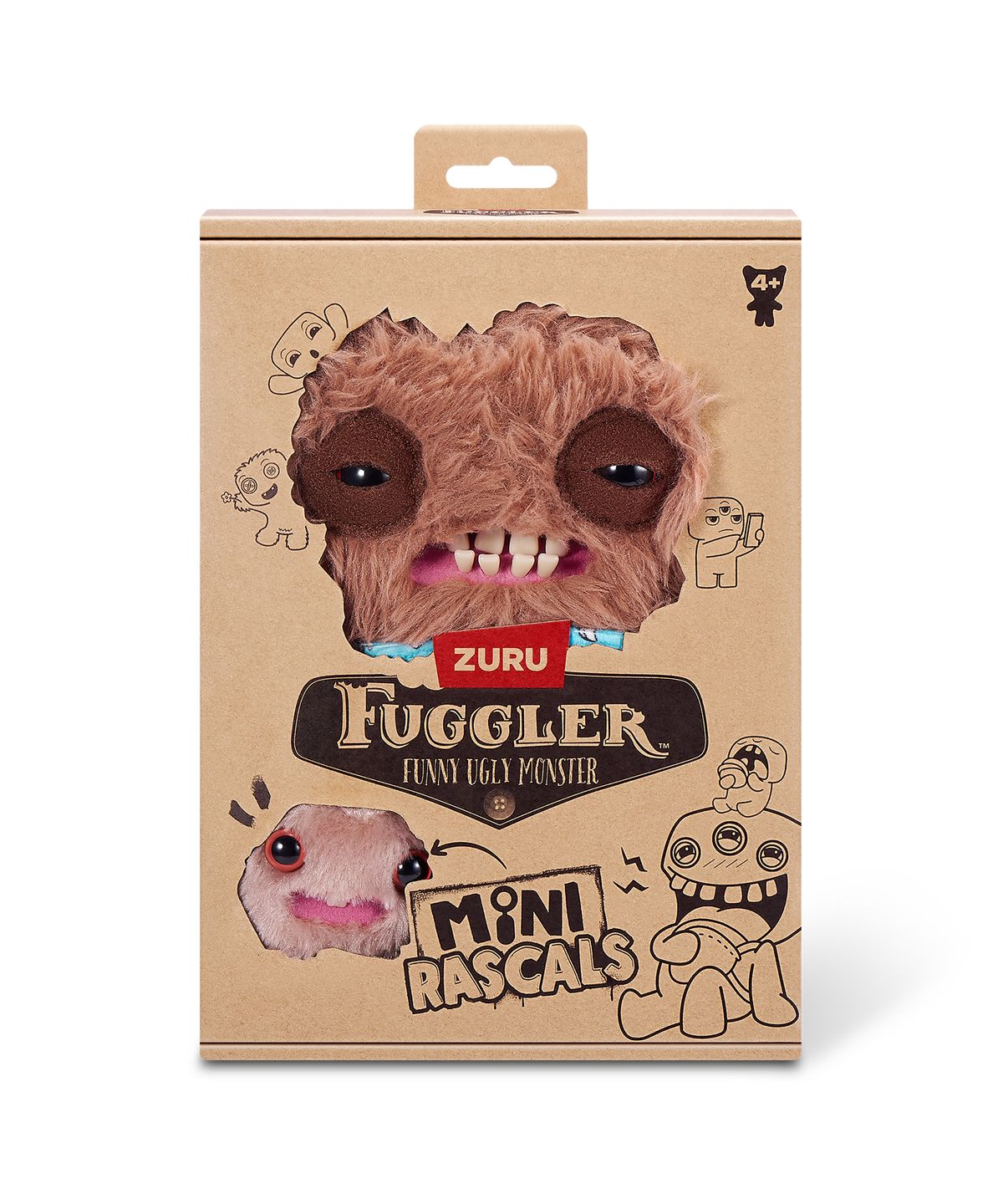 퍼글러(FUGGLER) 라스칼_스퀴지 브라운 롱 파일