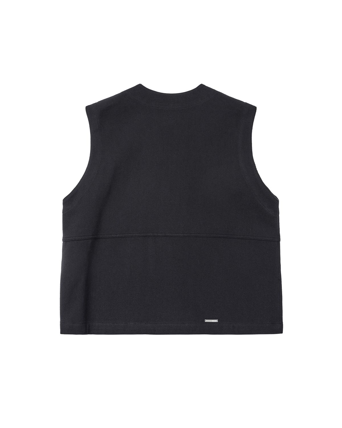 미세키서울 맨(MISEKISEOUL MEN) V-neck vest jacket BLACK