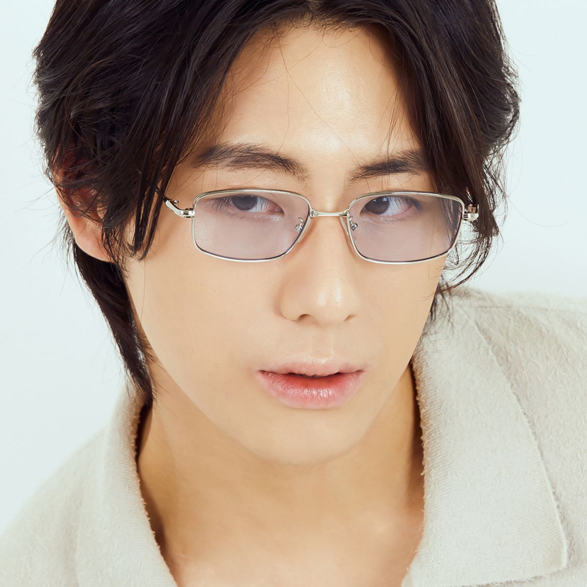하이비션(HYBITION) Mue Silver / Blue Tint Lens