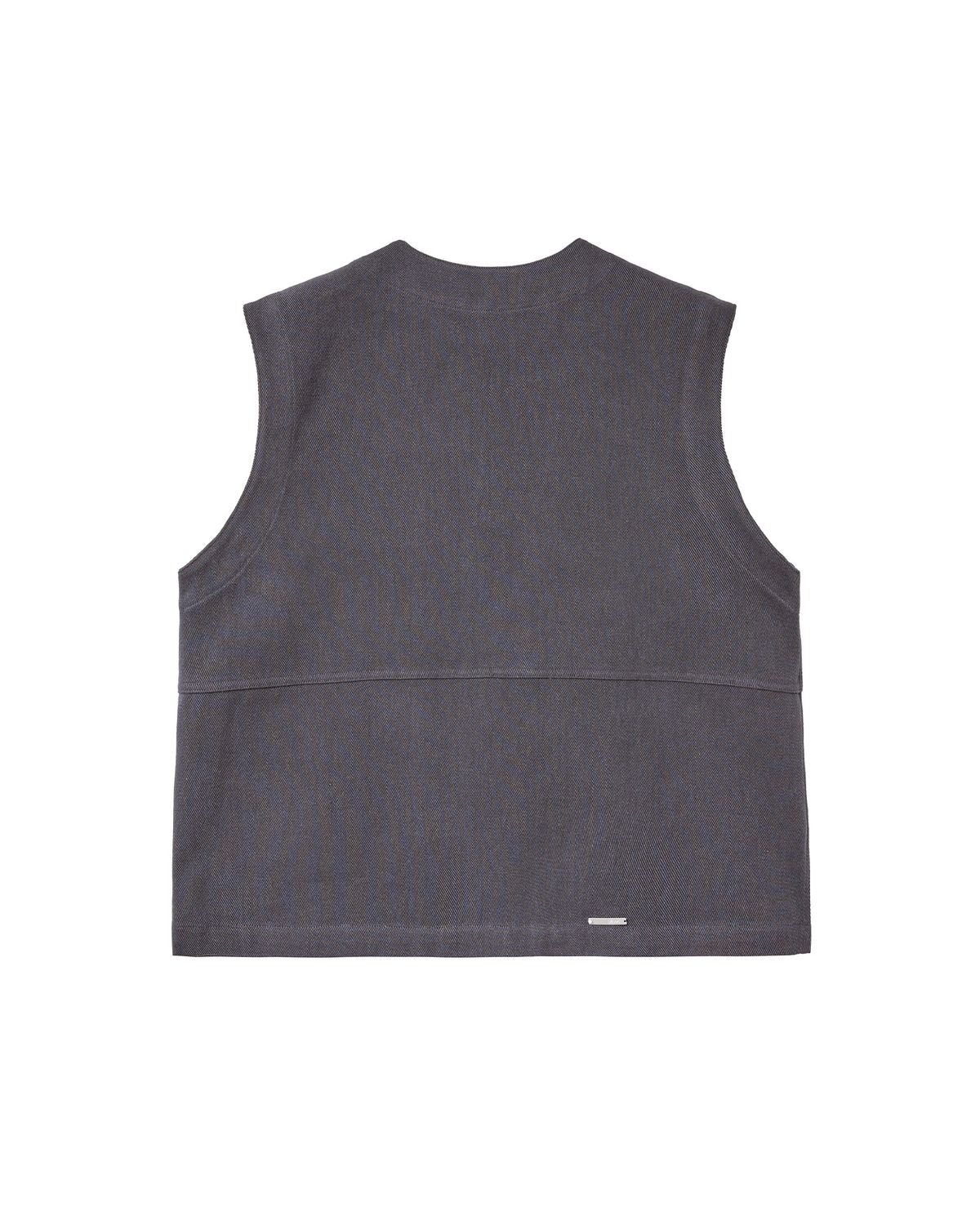미세키서울 맨(MISEKISEOUL MEN) V-neck vest jacket CHARCOAL