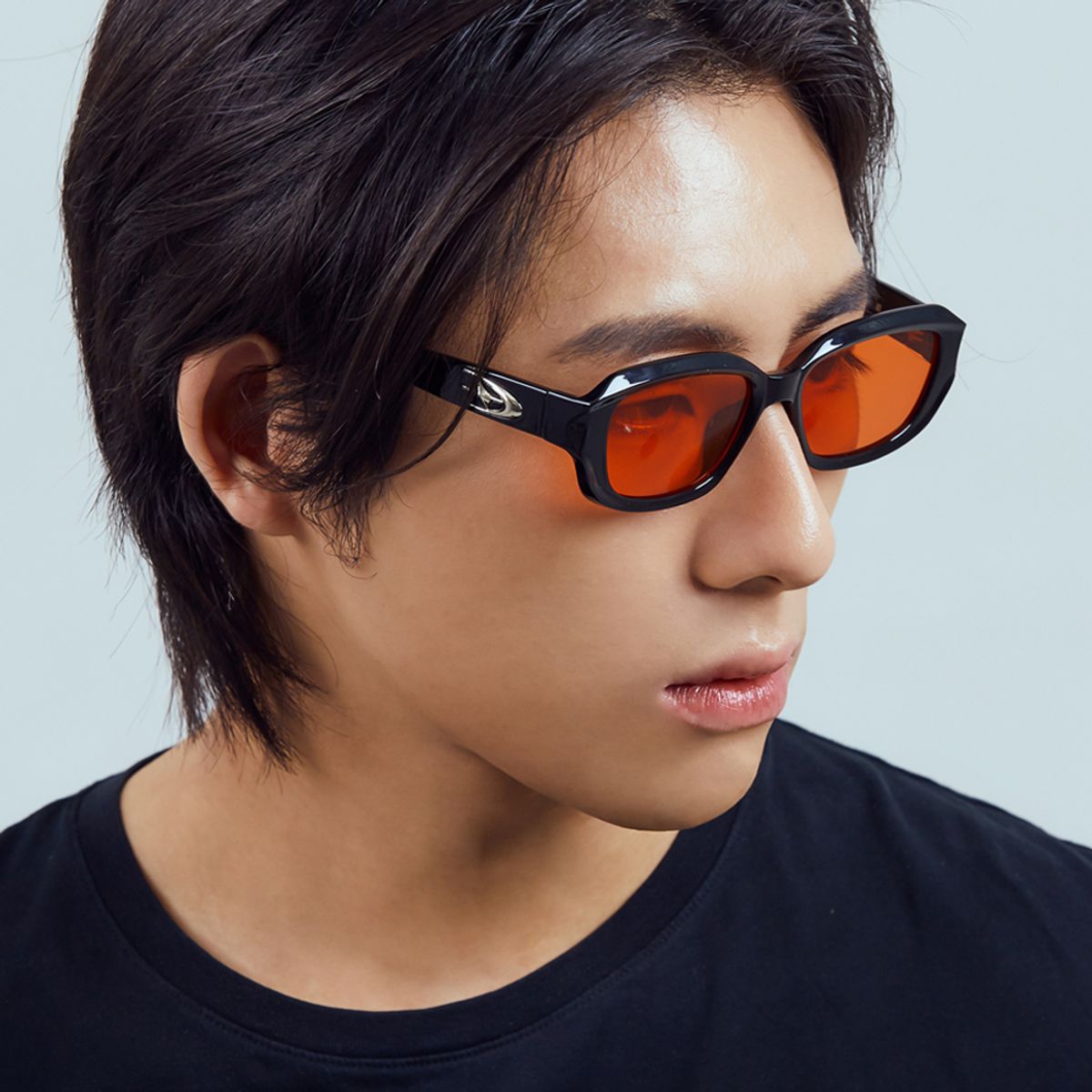 하이비션(HYBITION) Vega Black / Red Tint Lens