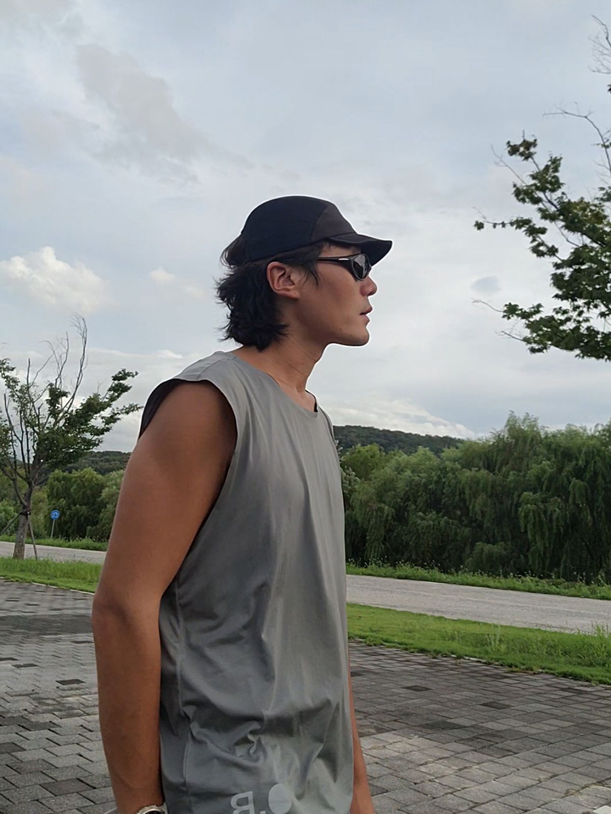 파인드칠린(FINDCHILLIN) R12 러닝 메쉬 스트링 덕캡 3color
