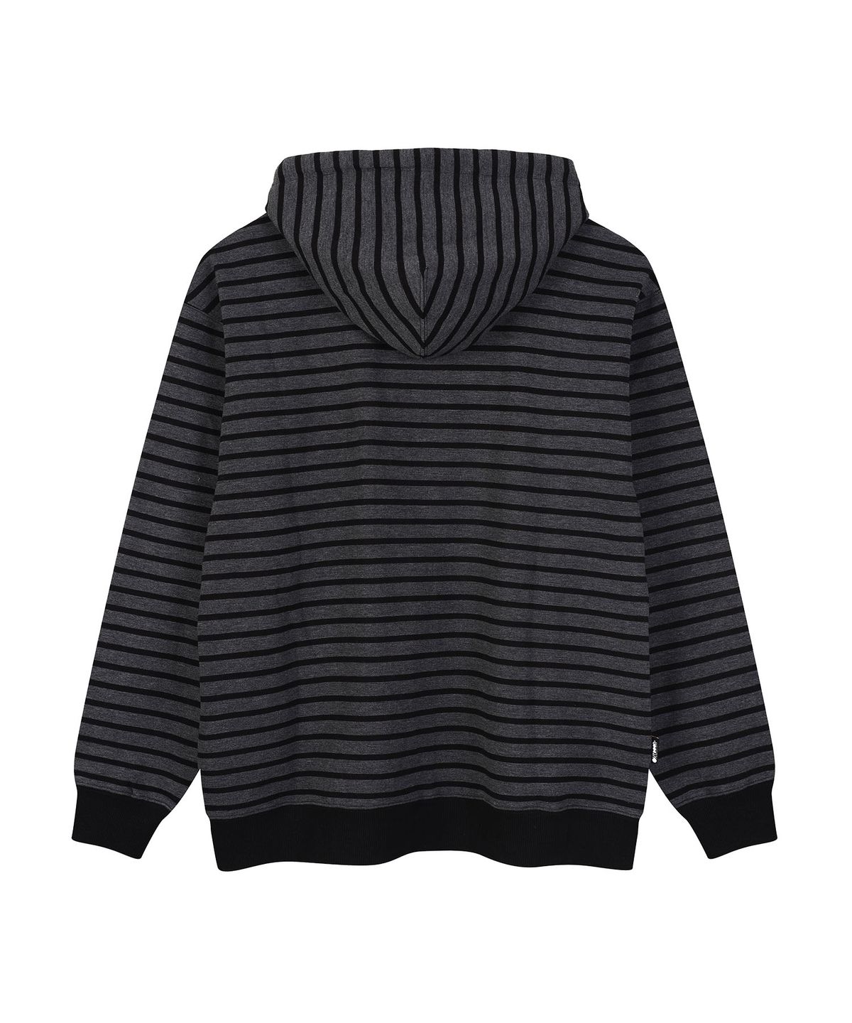 아웃도어 프로덕츠(OUTDOOR PRODUCTS) STRIPE ZIP-UP HOODIE (BLACK)