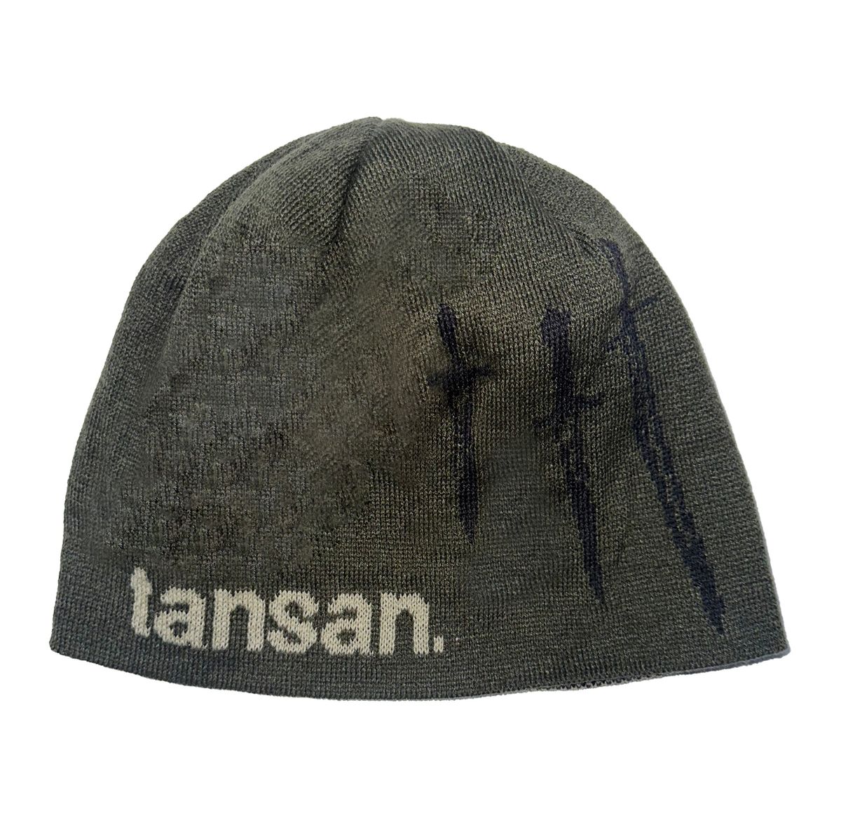 탄산마그네슘(TANSANMAGNESIUM) 자카드 트리플 나이프 비니 (카키)