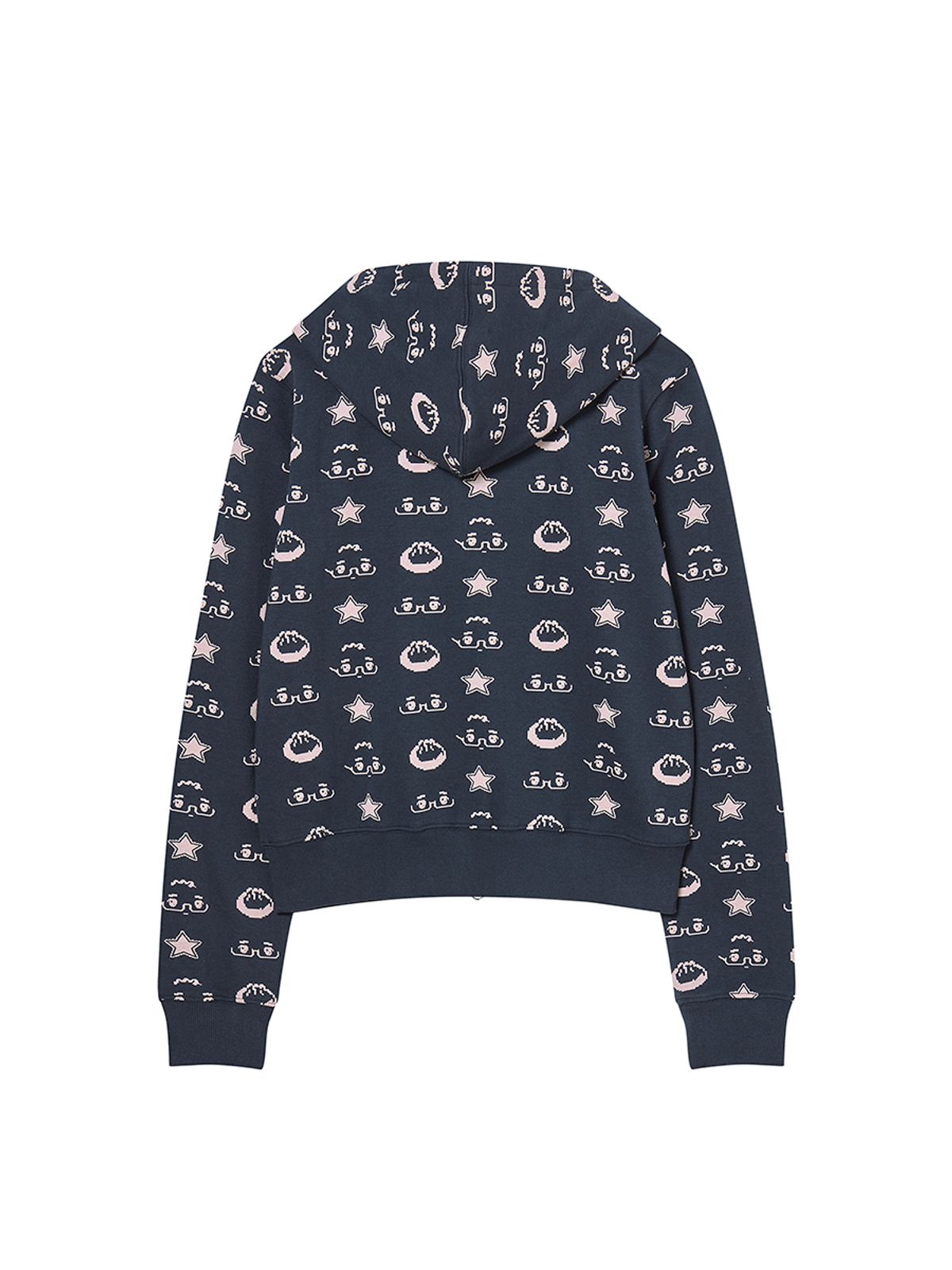 엔와이엑스엑스(NYXX) NYGD PATTERN HOOD ZIP-UP NAVY