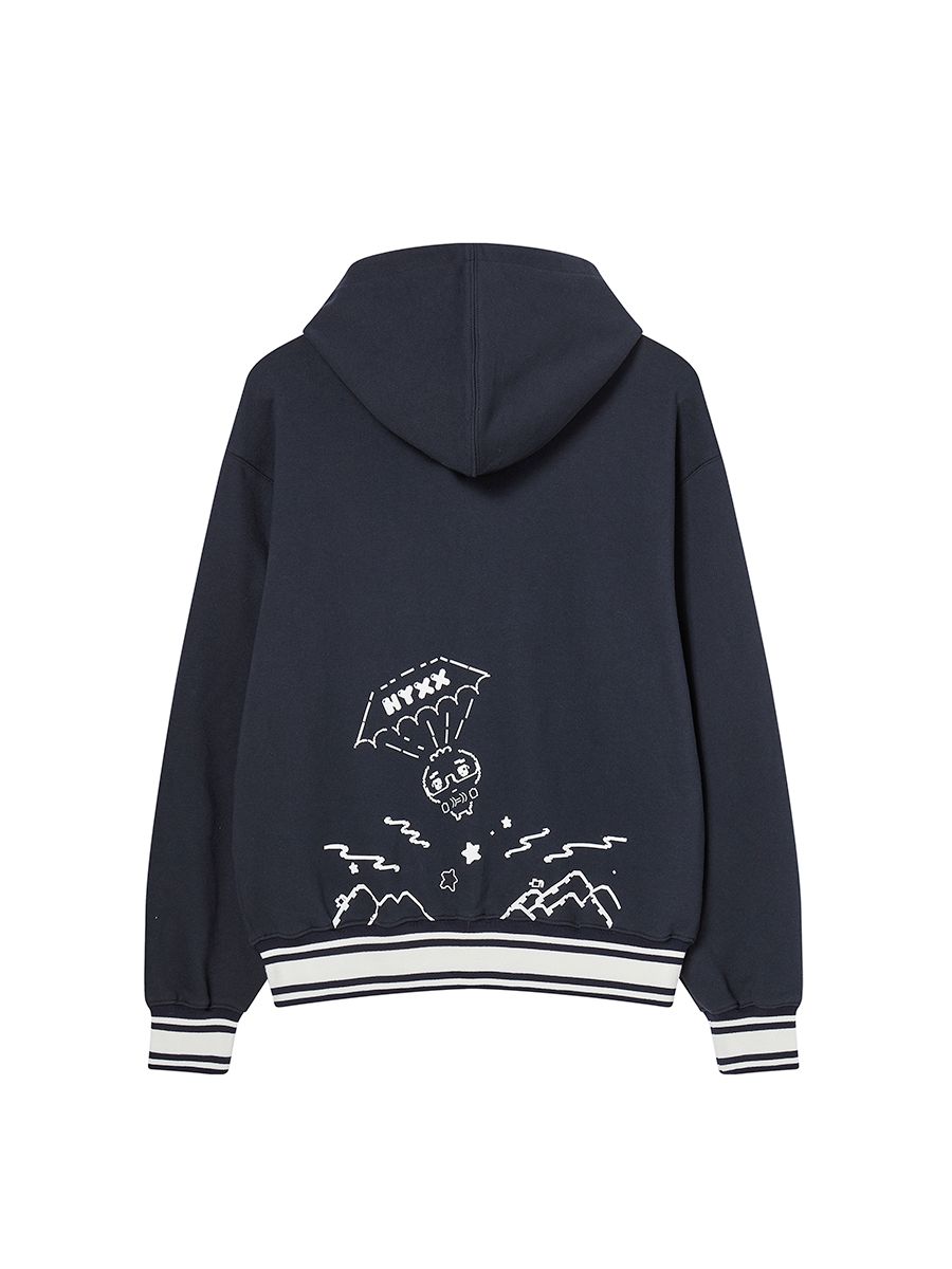 MUSINSA | NYXX NYGD ADVENTURE HOOD ZIP-UP NAVY