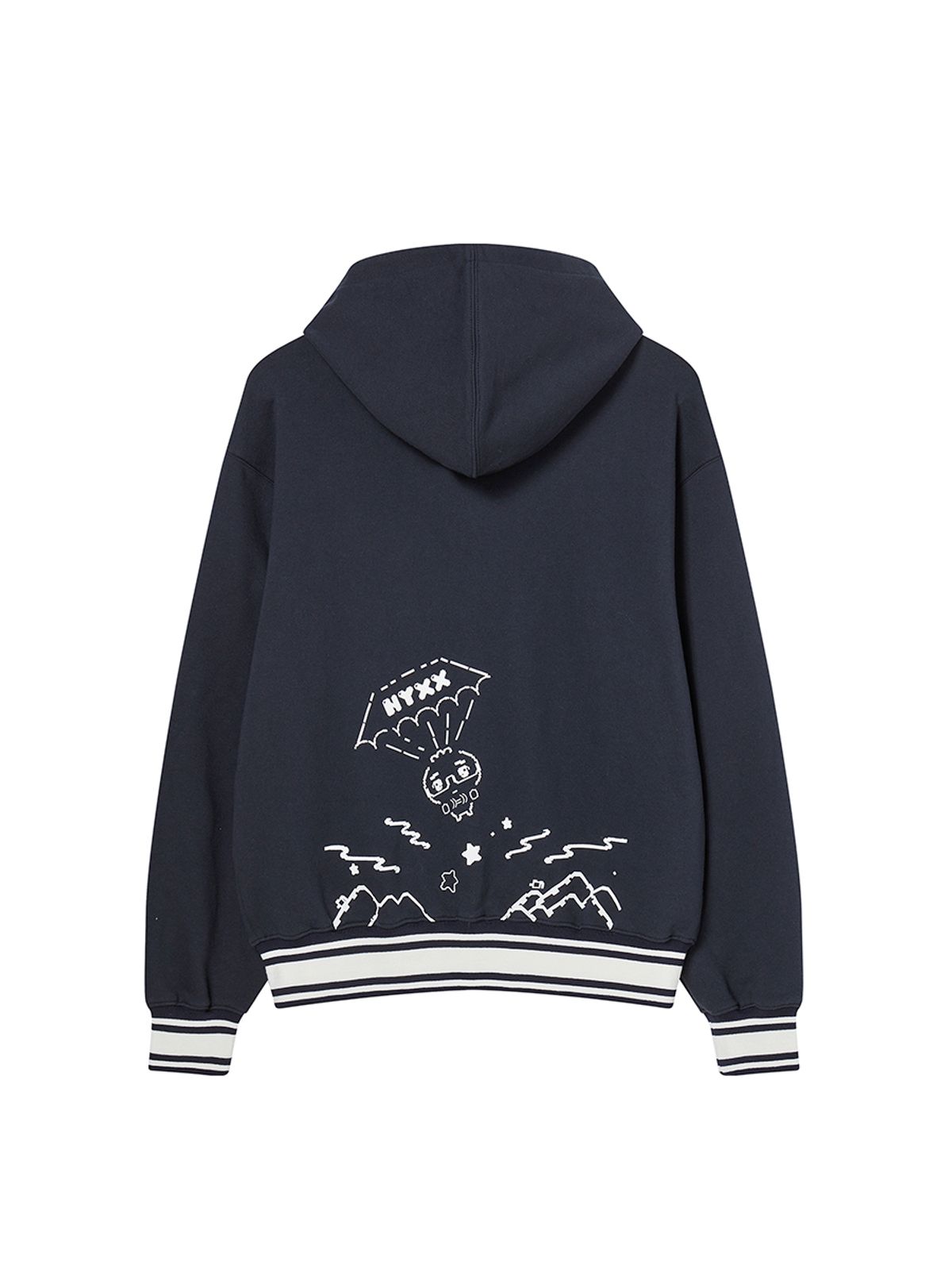 엔와이엑스엑스(NYXX) NYGD ADVENTURE HOOD ZIP-UP NAVY