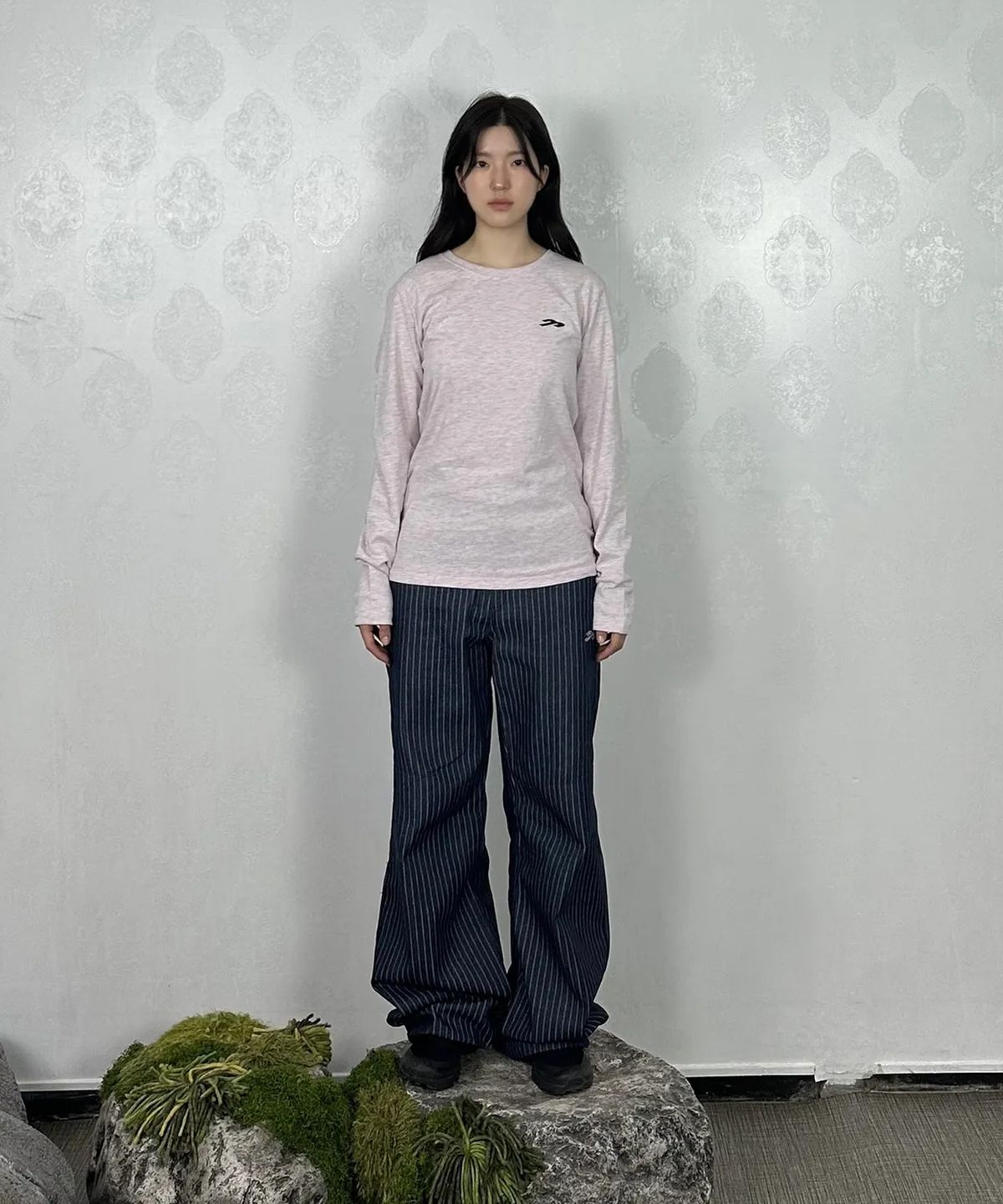 탄산마그네슘(TANSANMAGNESIUM) 마운틴 롱슬리브 라이트핑크