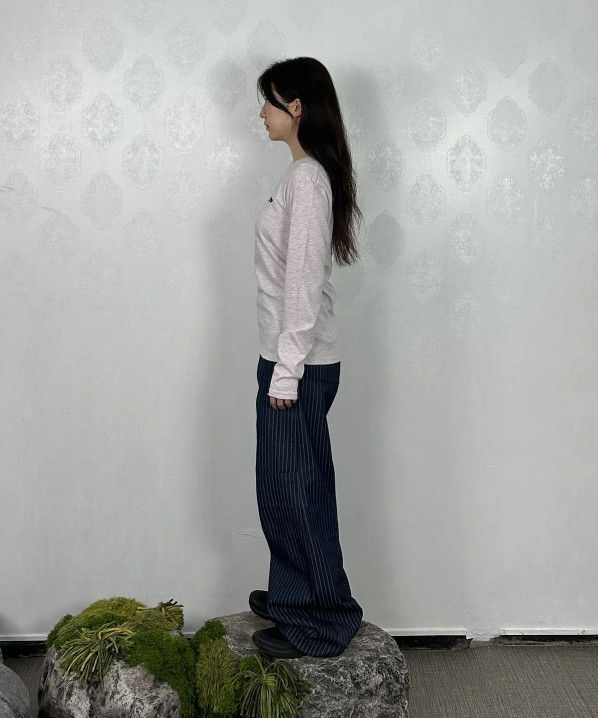 탄산마그네슘(TANSANMAGNESIUM) 마운틴 롱슬리브 라이트핑크