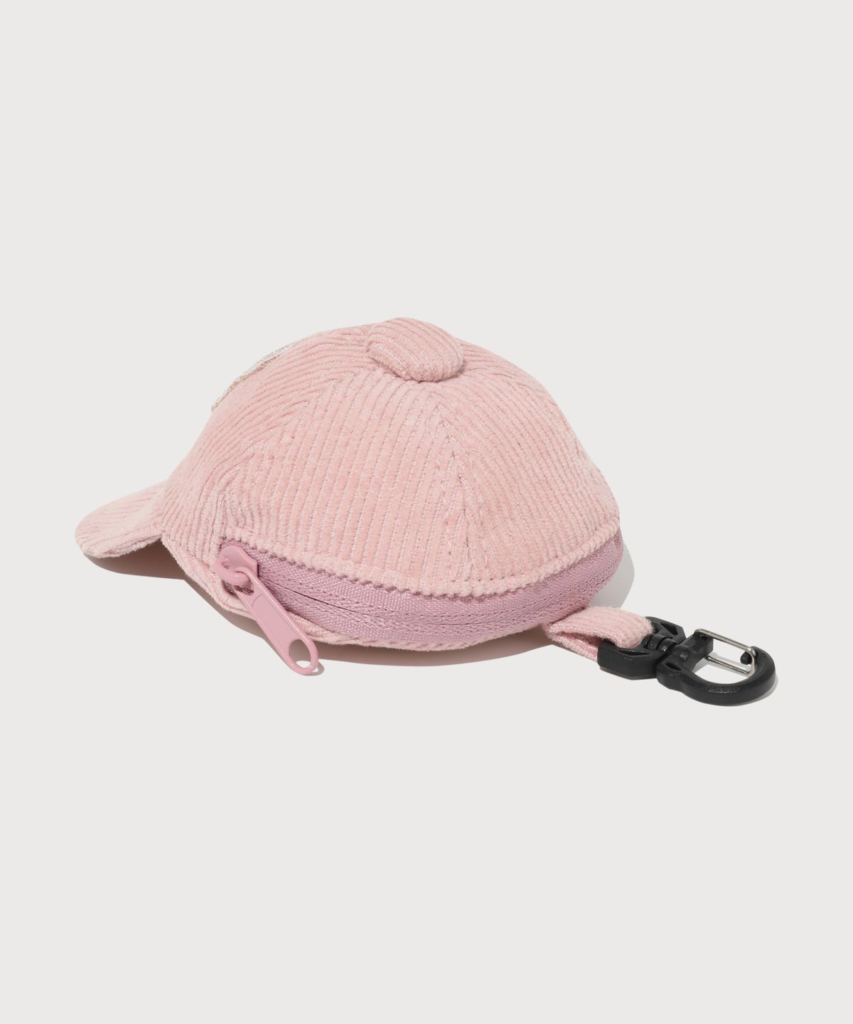 커버낫(COVERNAT) 코듀로이 C로고 모자 파우치 Pink