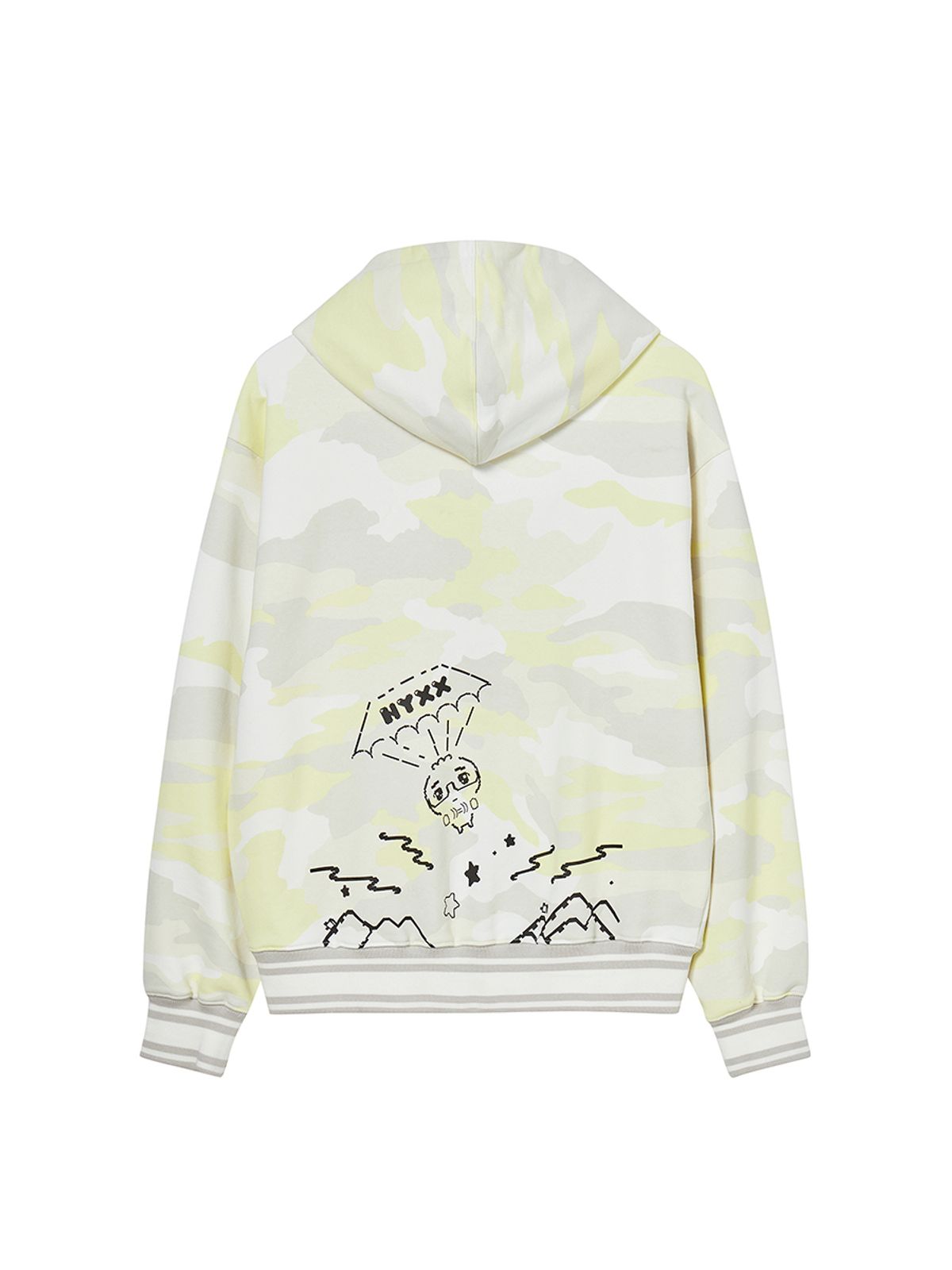 엔와이엑스엑스(NYXX) NYGD ADVENTURE HOOD ZIP-UP YELLOW
