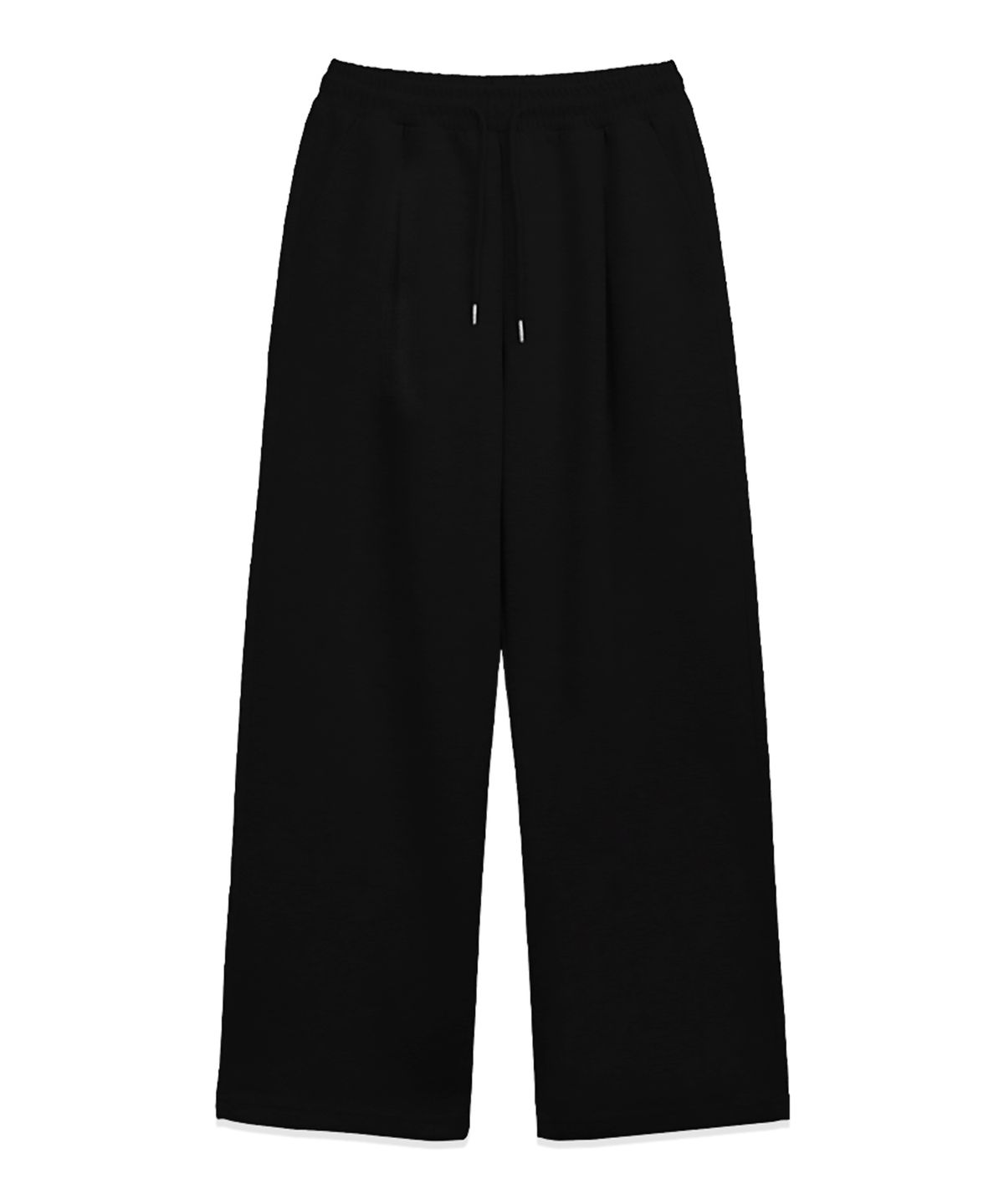 랜덤오프(RANDOMOFF) [Unisex] BASIC LINE ONE TUCK WIDE SWEAT PANTS (2color)