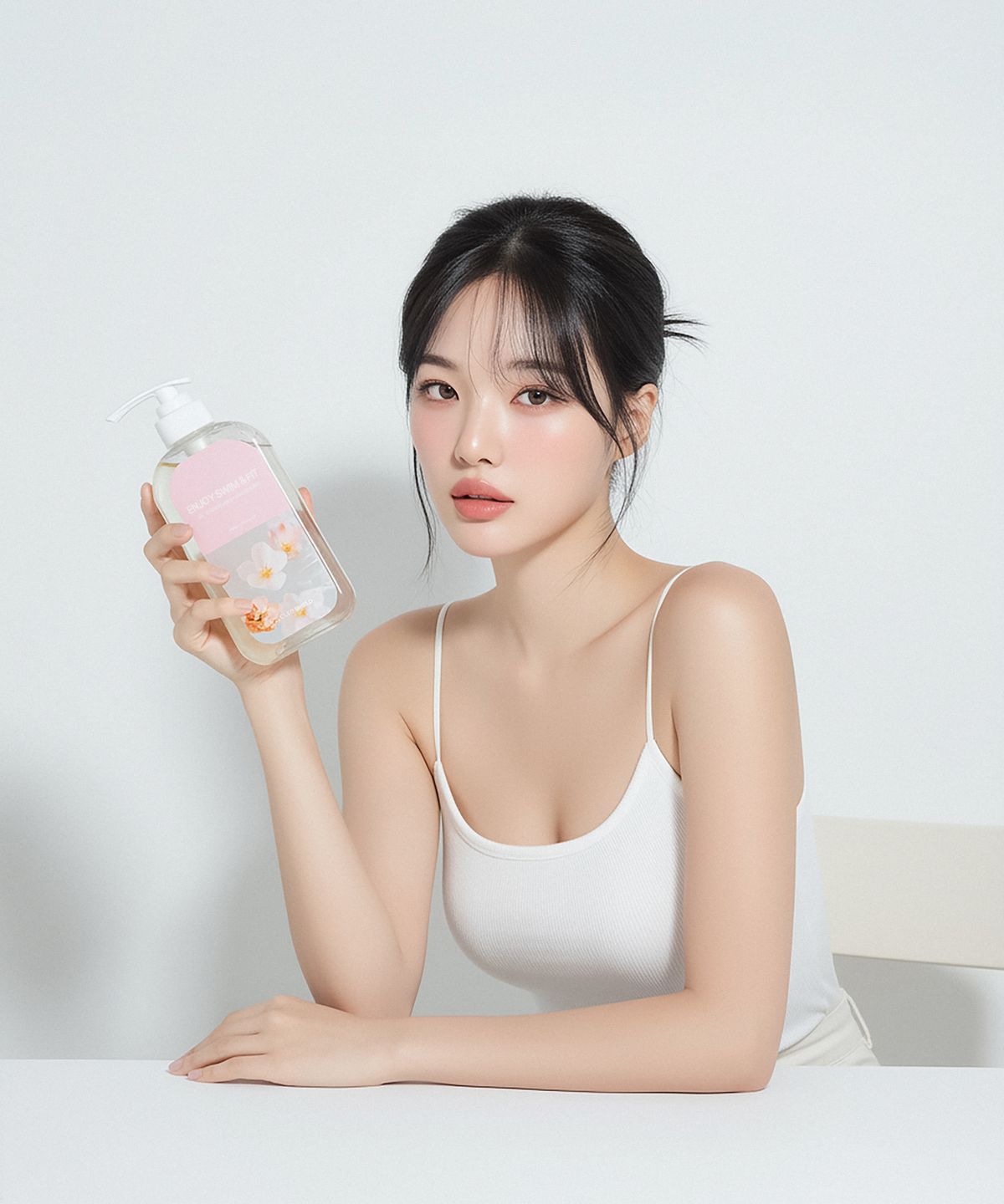 큐어실드(CURESHIELD) 인조이스윔 & 핏 올인원 워시 포우먼 500ml