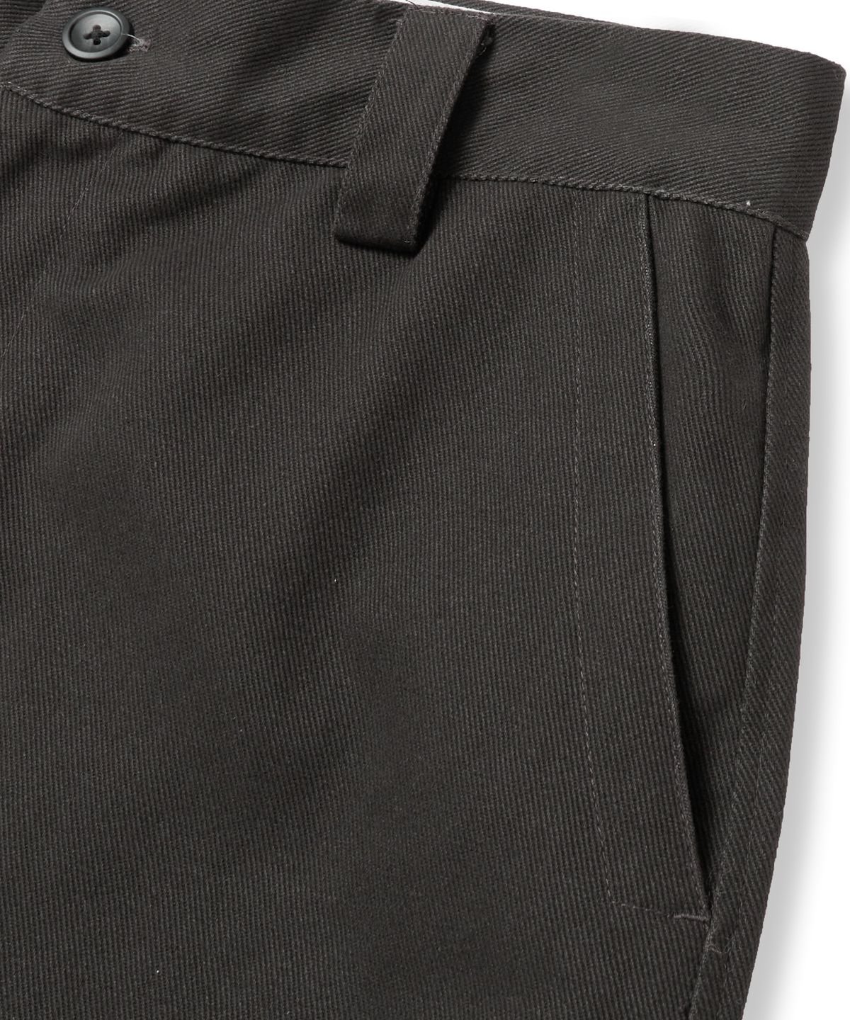 엘엑스티(LXT) 와이드 고밀도 코튼 치노 팬츠 [차콜]