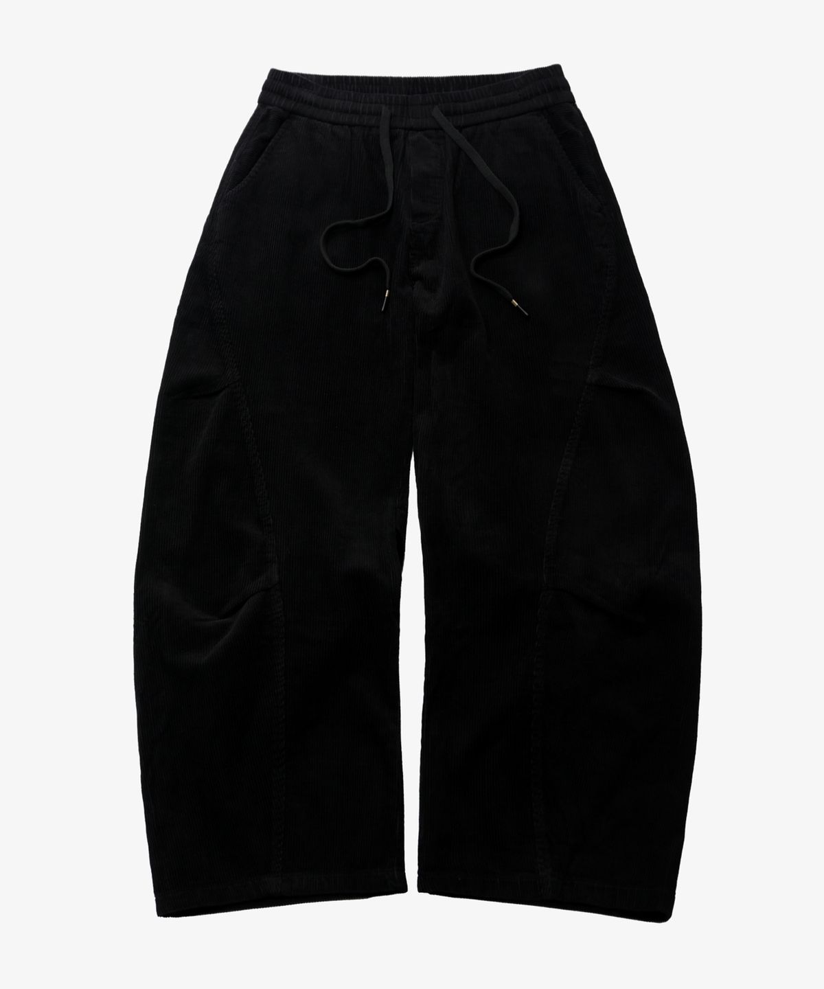 골든선샤인(GOLDEN SUNSHINE) Corduroy parachute pants_Black