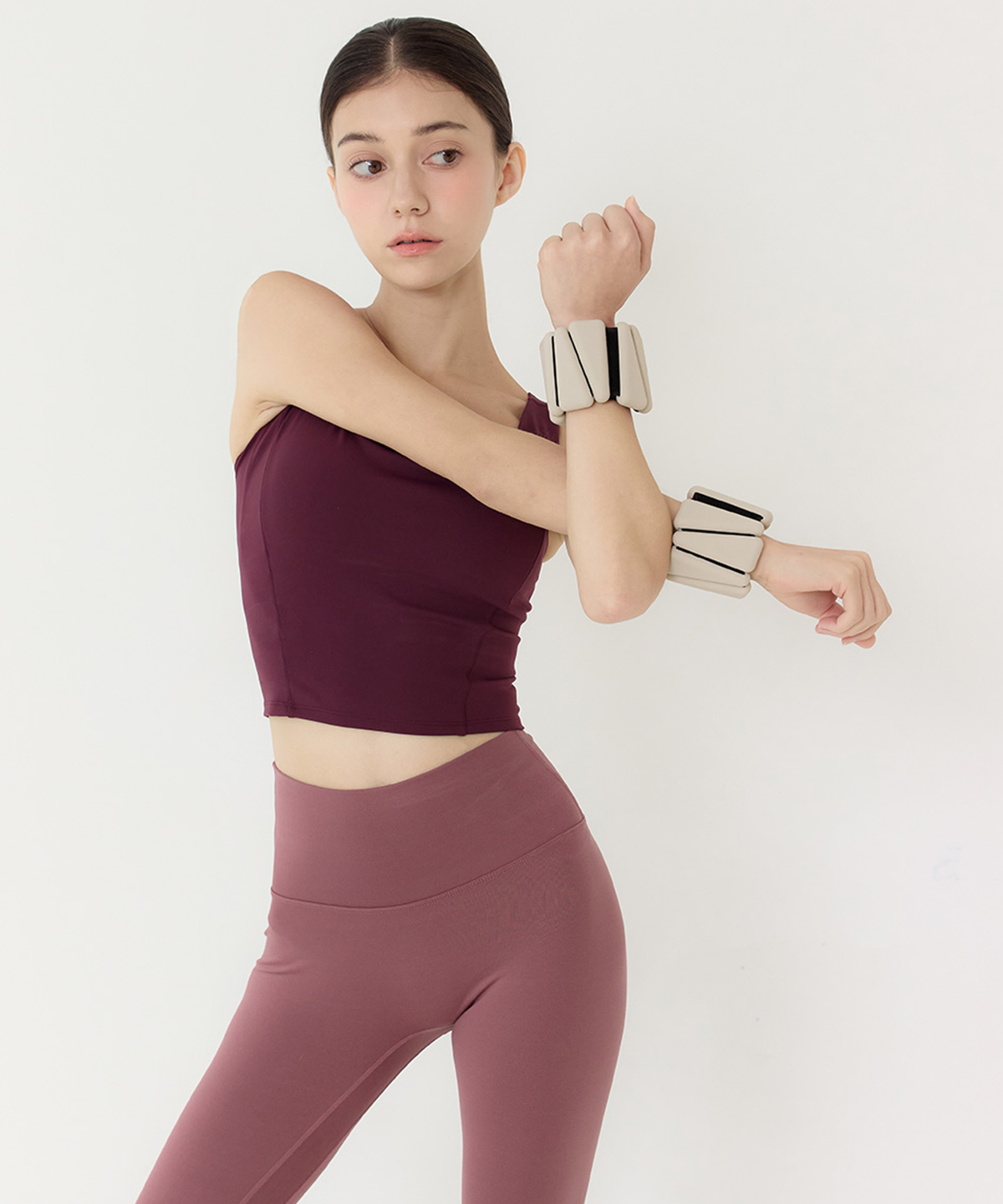 에콰(EQUA) 코어 웨이트 뱅글 0.5kg_오트베이지