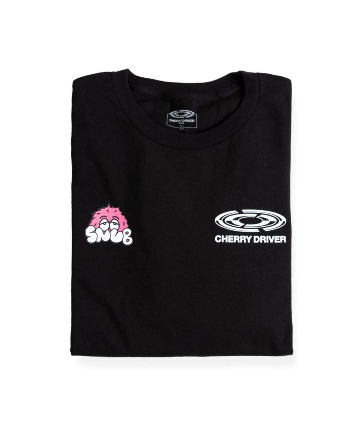 체리드라이버(CHERRY DRIVER) 체리 미 홈 x 라번즈 롱슬리브 블랙