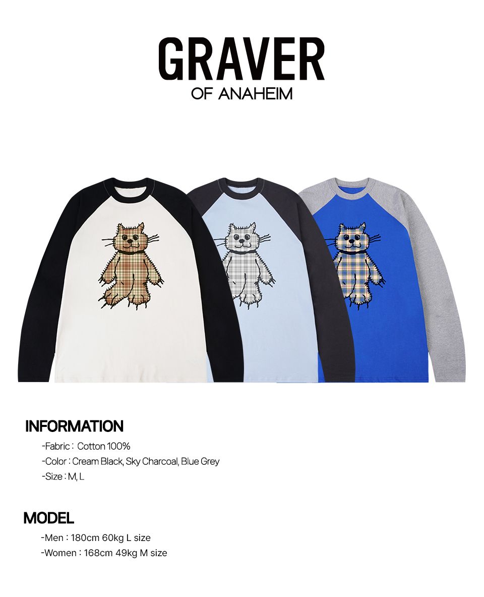 MUSINSA公式 | GRAVER [ユニセックス]チェックキャットヴィンテージ