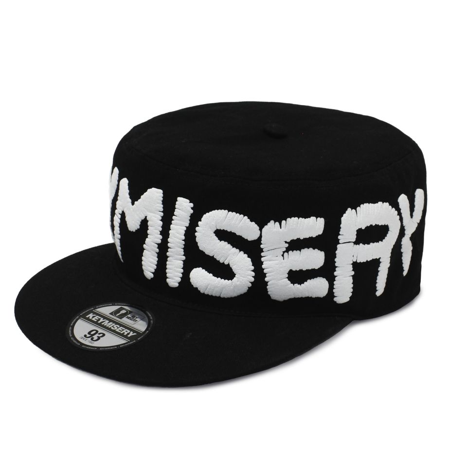 MUSINSA公式 | KEYMISERY ウィスパーフィルボックスキャップ（ブラック）