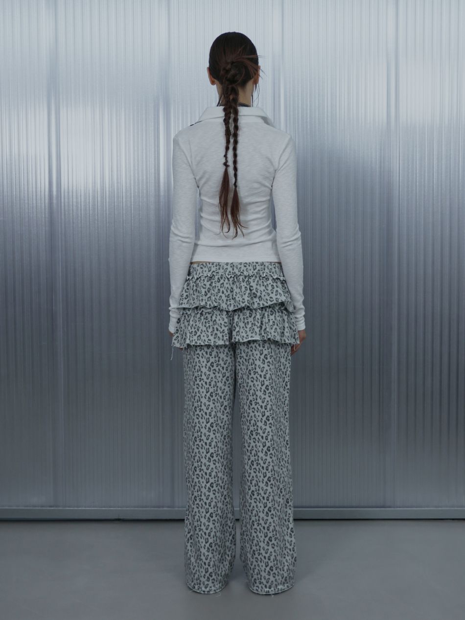 MUSINSA公式 | SETUPEXE WAFFEN LINE COLLAR TEE / WHITE