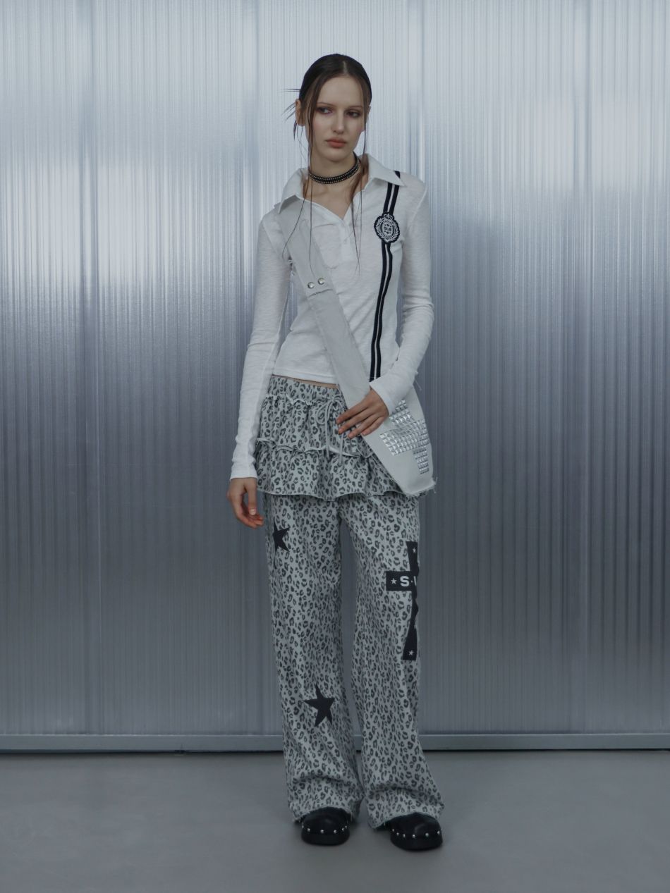 setupexe WAFFEN LINE COLLAR TEE シズニルック MUSINSA公式 | SETUPEXE WAFFEN LINE COLLAR TEE / WHITE