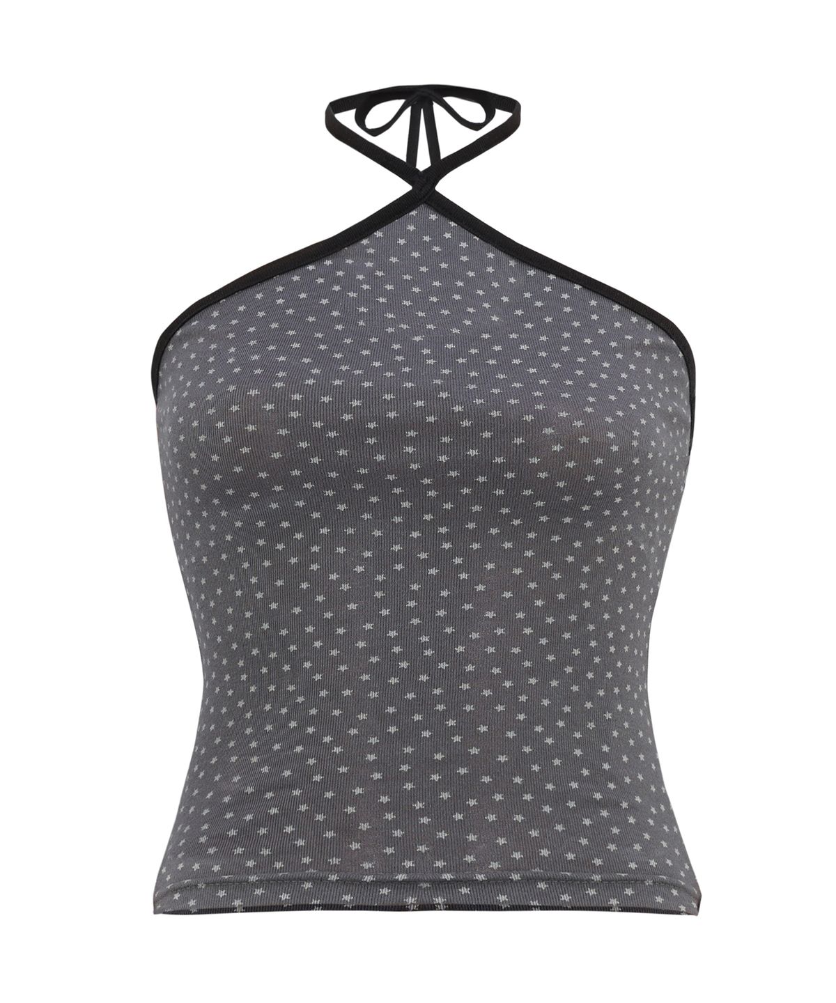 슬리시스(SLYISIS) Star Pattern Halter Top (Charcoal)