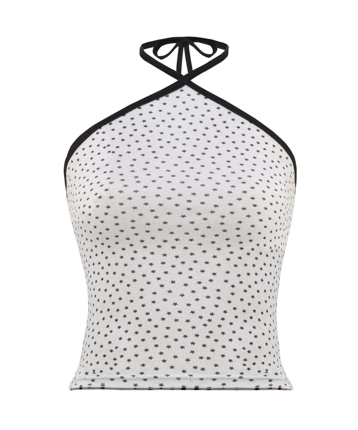 슬리시스(SLYISIS) Star Pattern Halter Top (Light Grey)